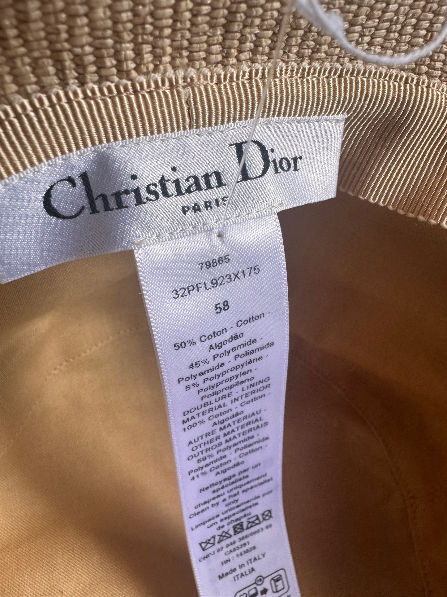 Christian Dior D‐Bobby Floral bucket hat