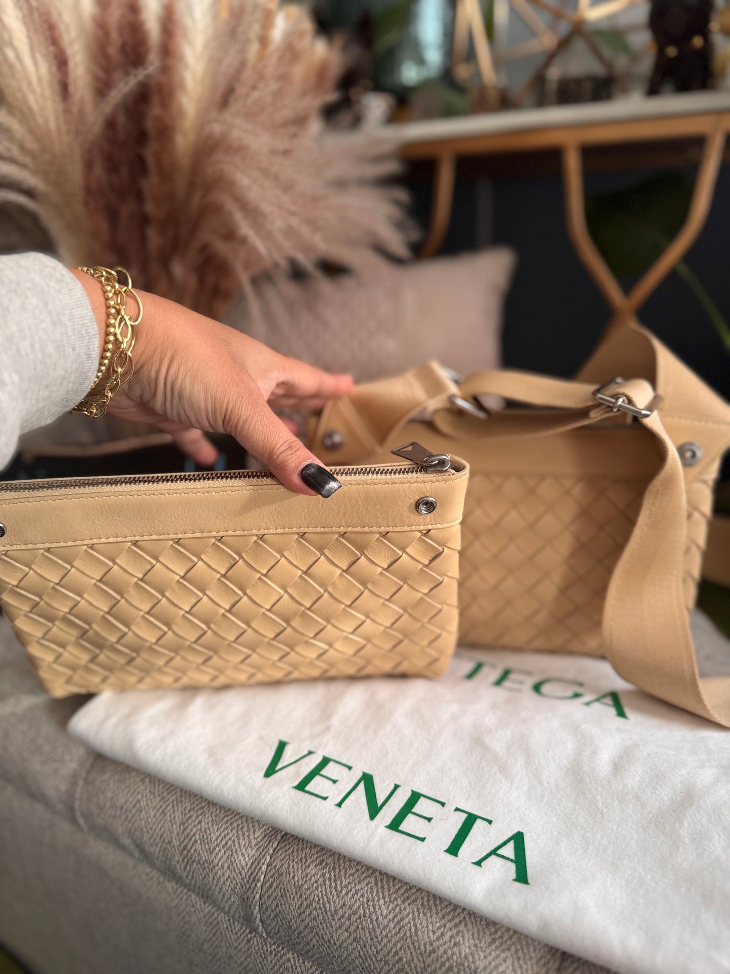 Bottega Veneta Intrecciato Duo bag