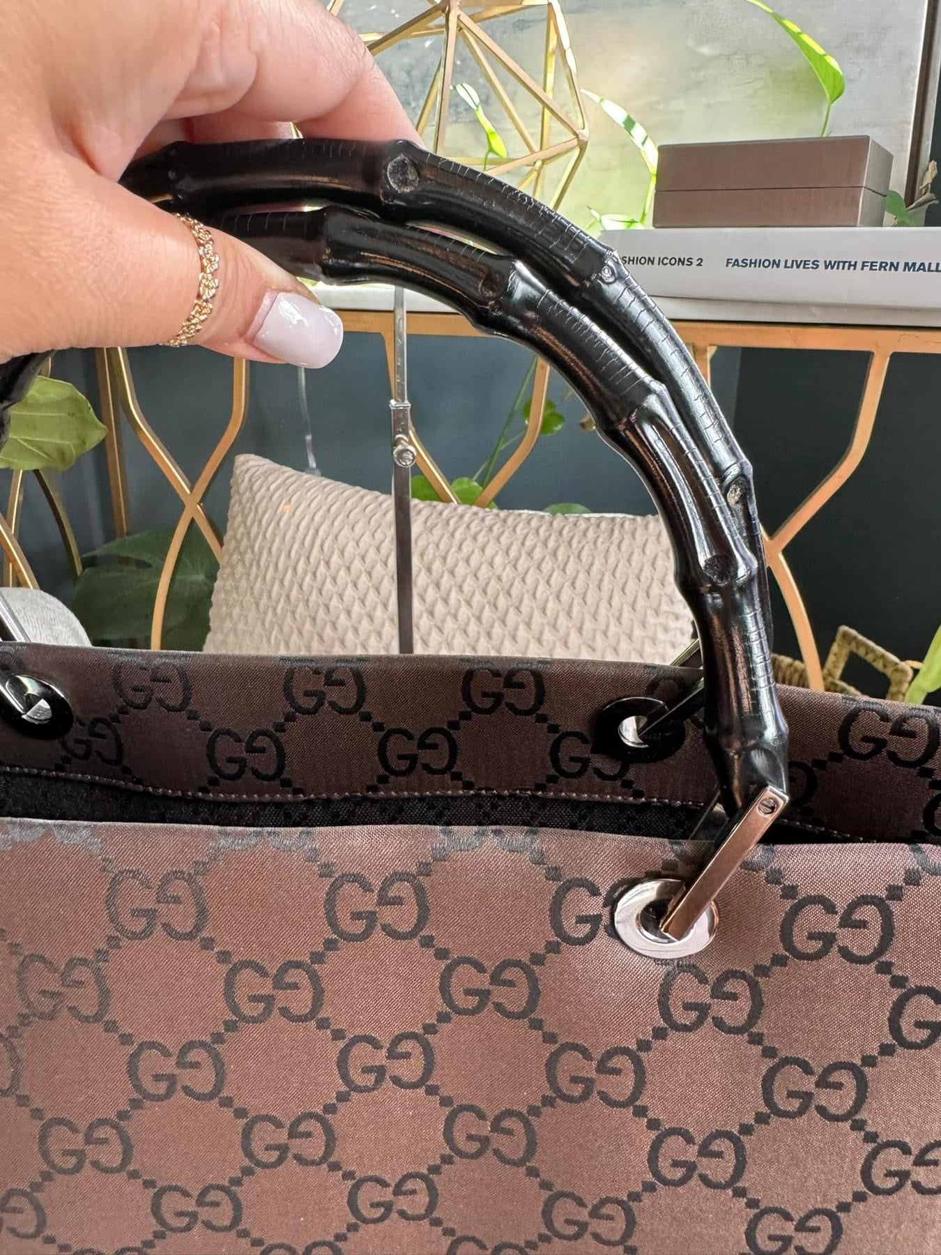 Gucci Bamboo Handle tote