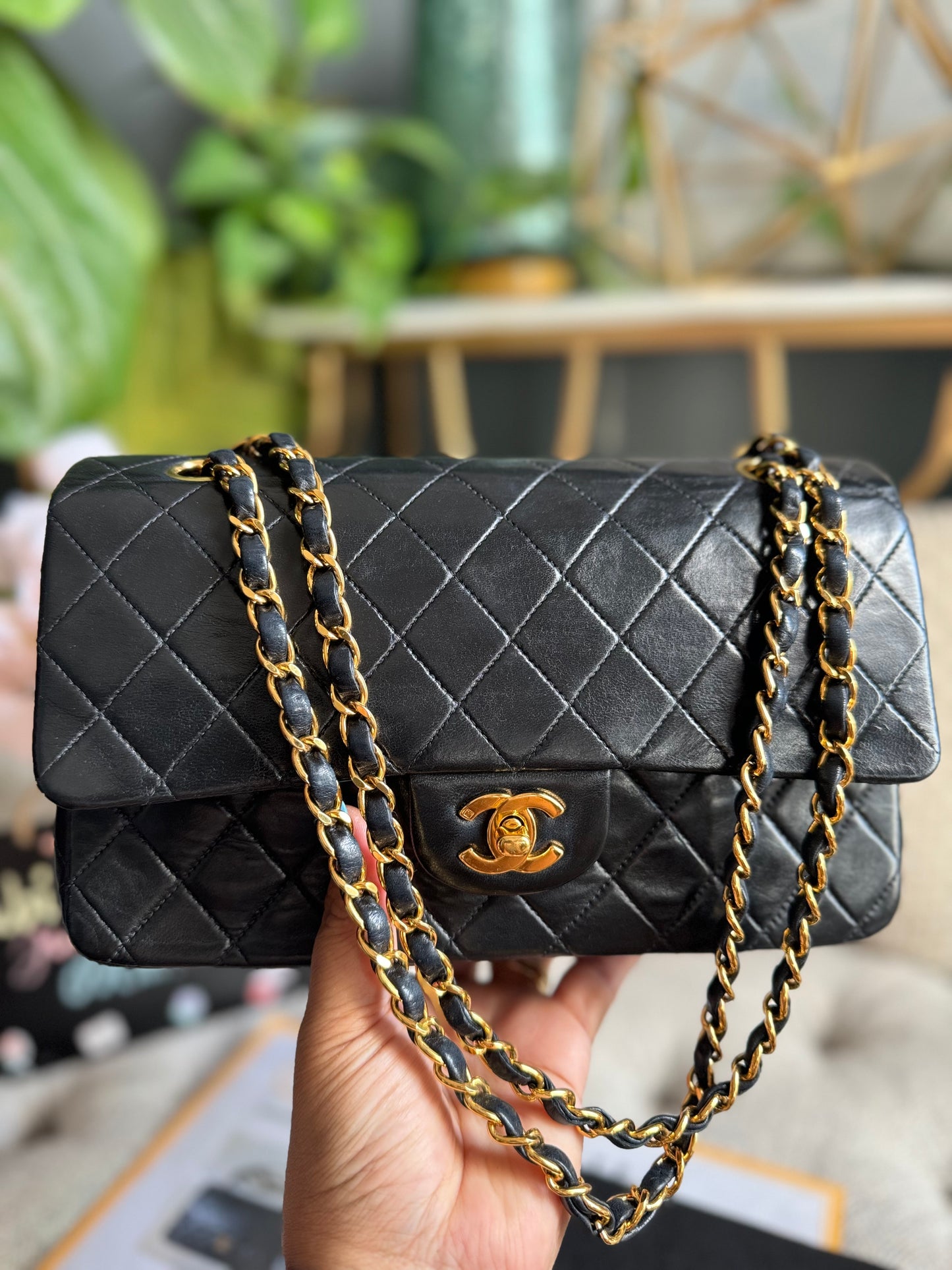 Chanel Vintage Double Flap in Lambskin