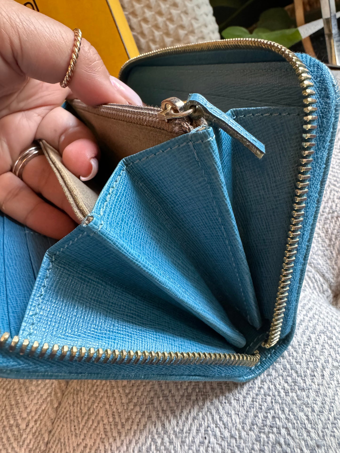 Fendi Zippy wallet