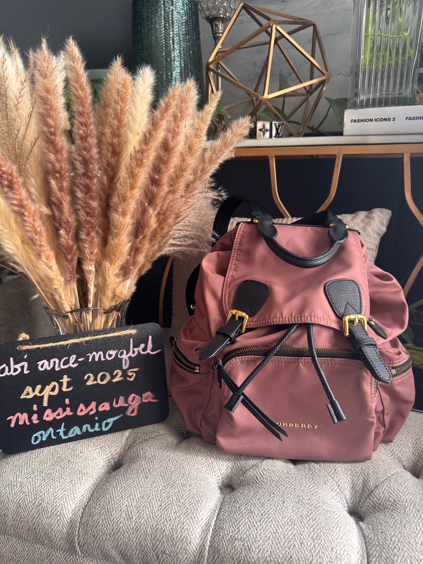 Burberry Nylon Small Rucksack/Backpack