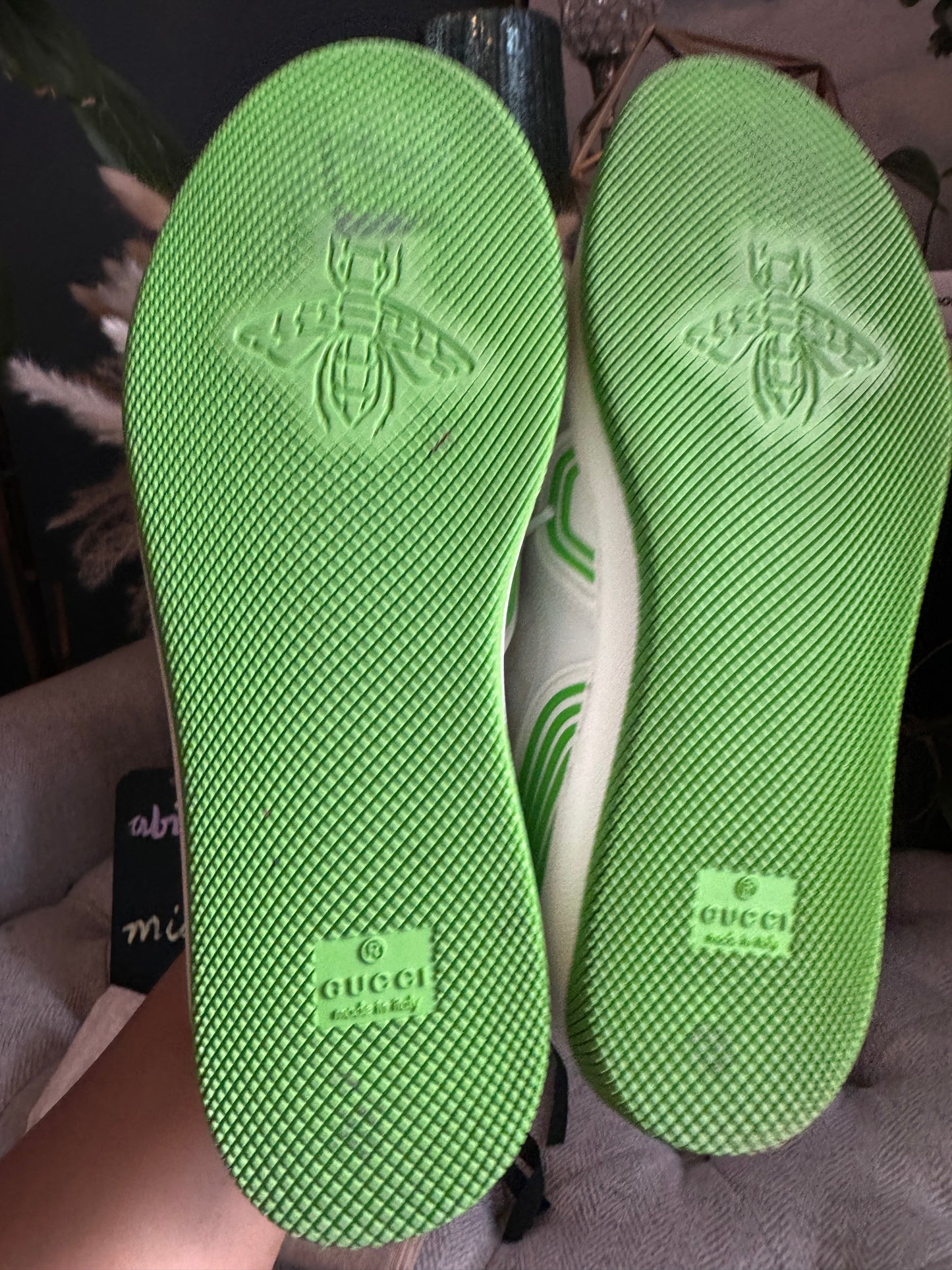 Demetra GG Supreme Monogram Womens Runners