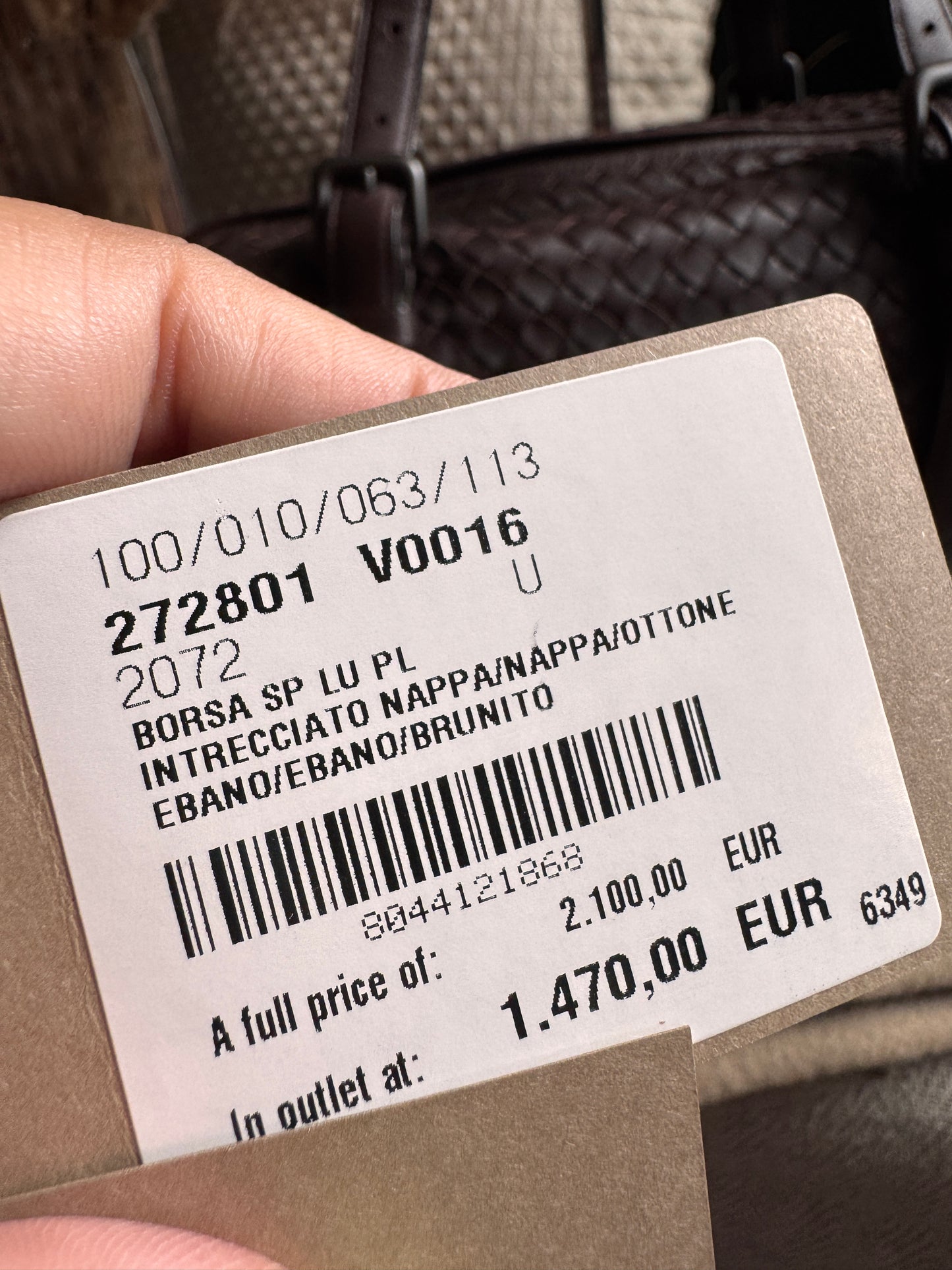 Bottega Veneta Intrecciato Satchel