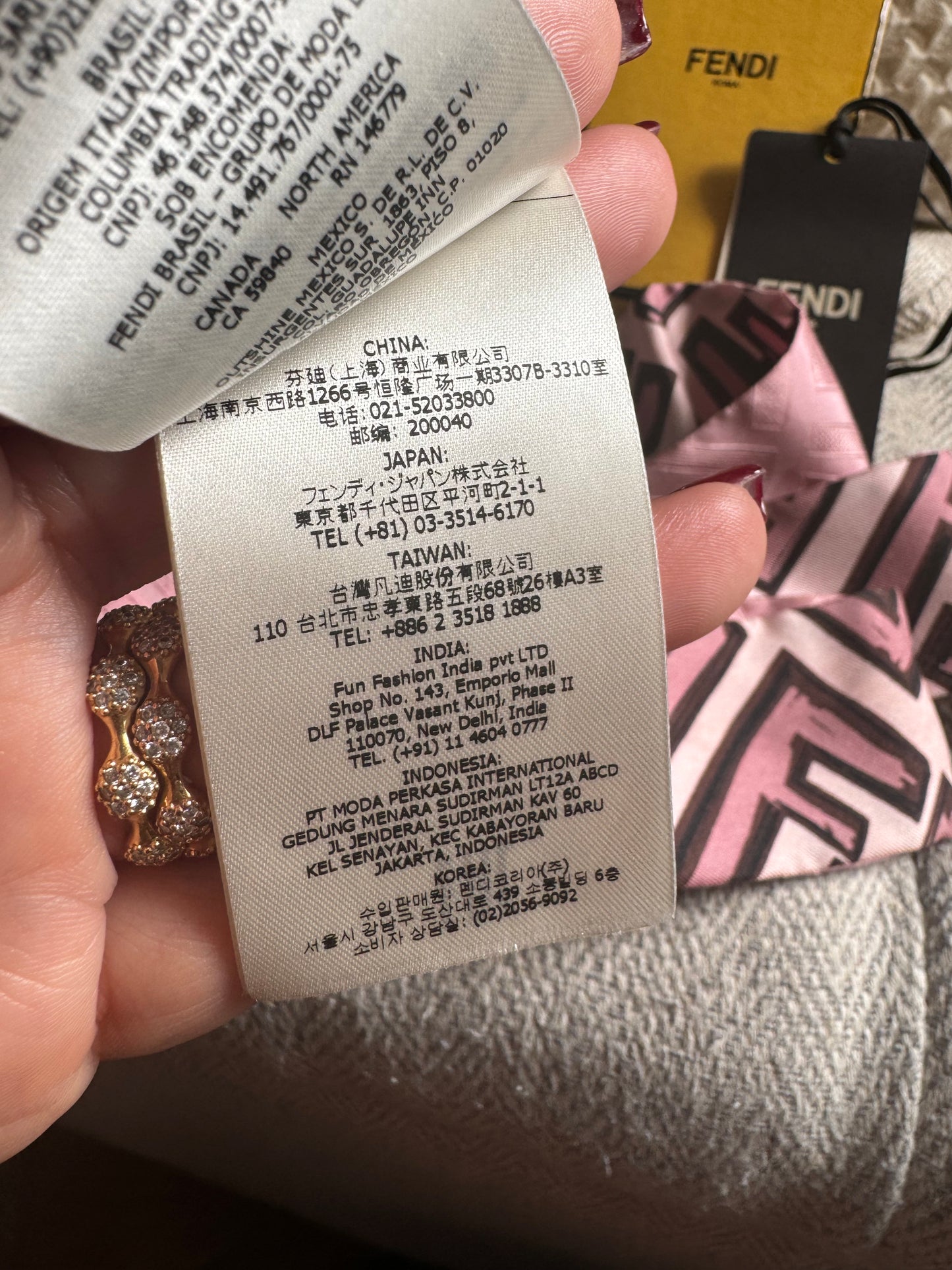Fendi Wrappy Twilly