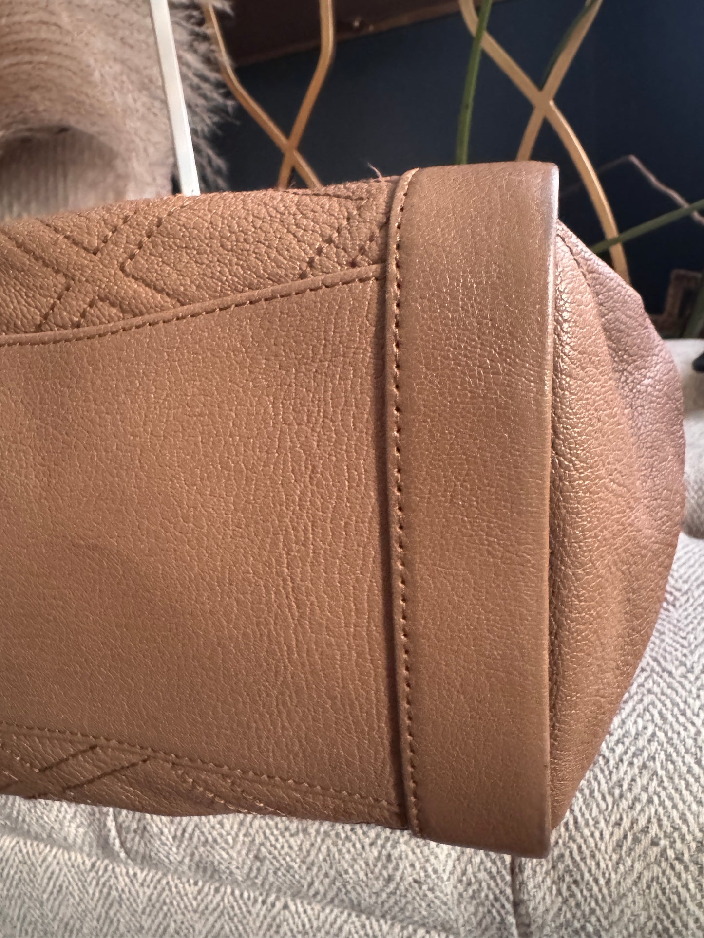 Bally Vintage Quilted Leather Hobo