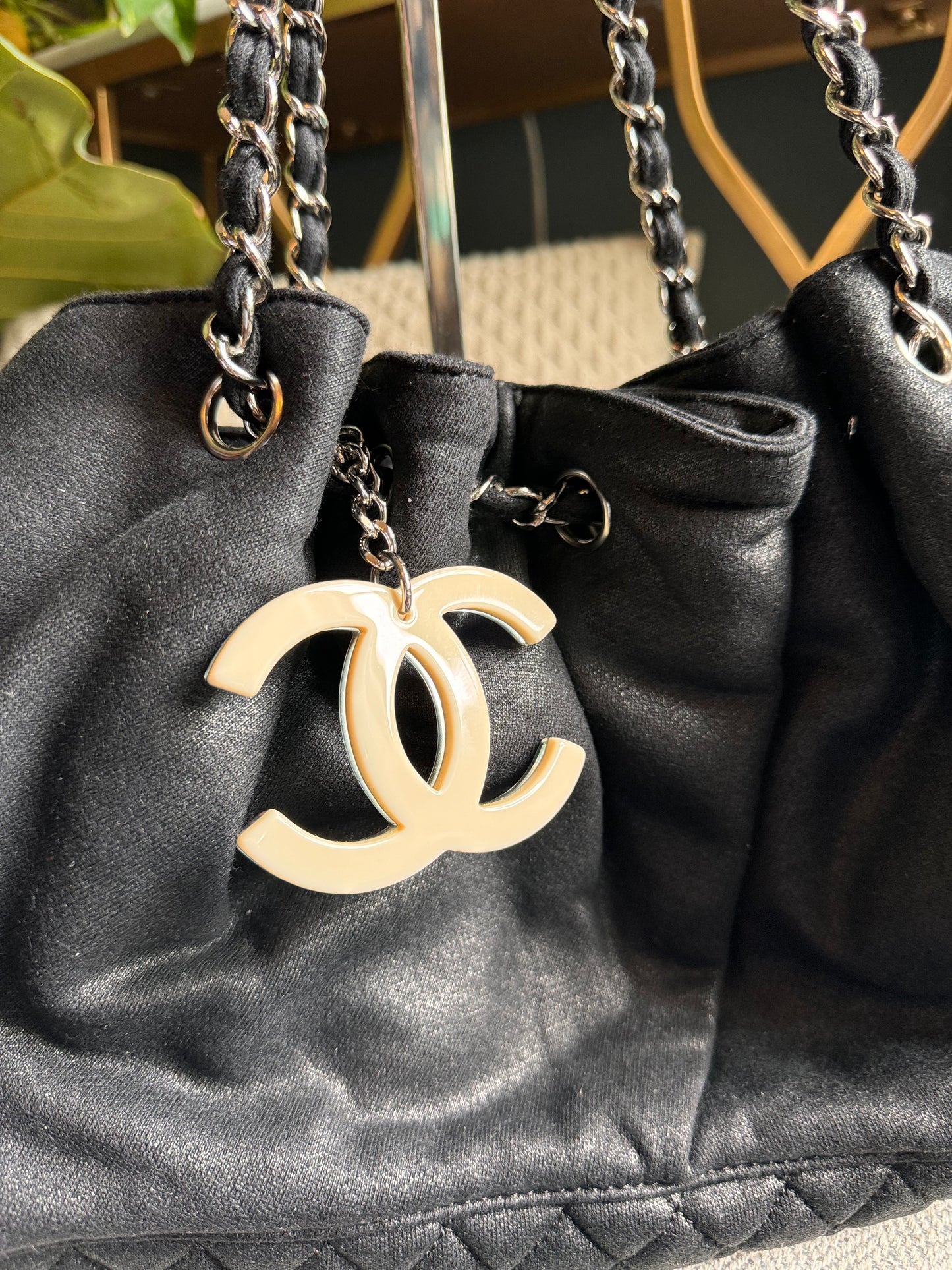 Chanel Jersey Cabas Tote