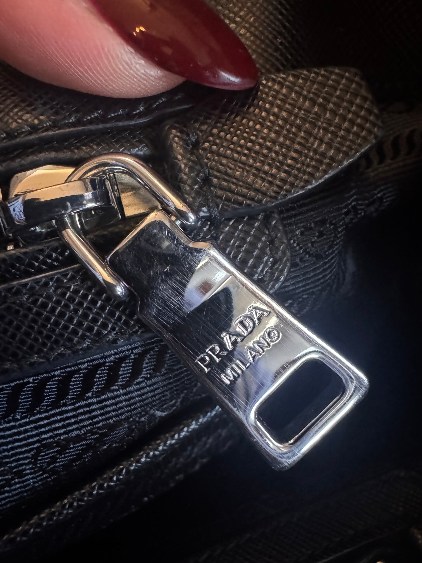 Prada Tessuto Nero Tote