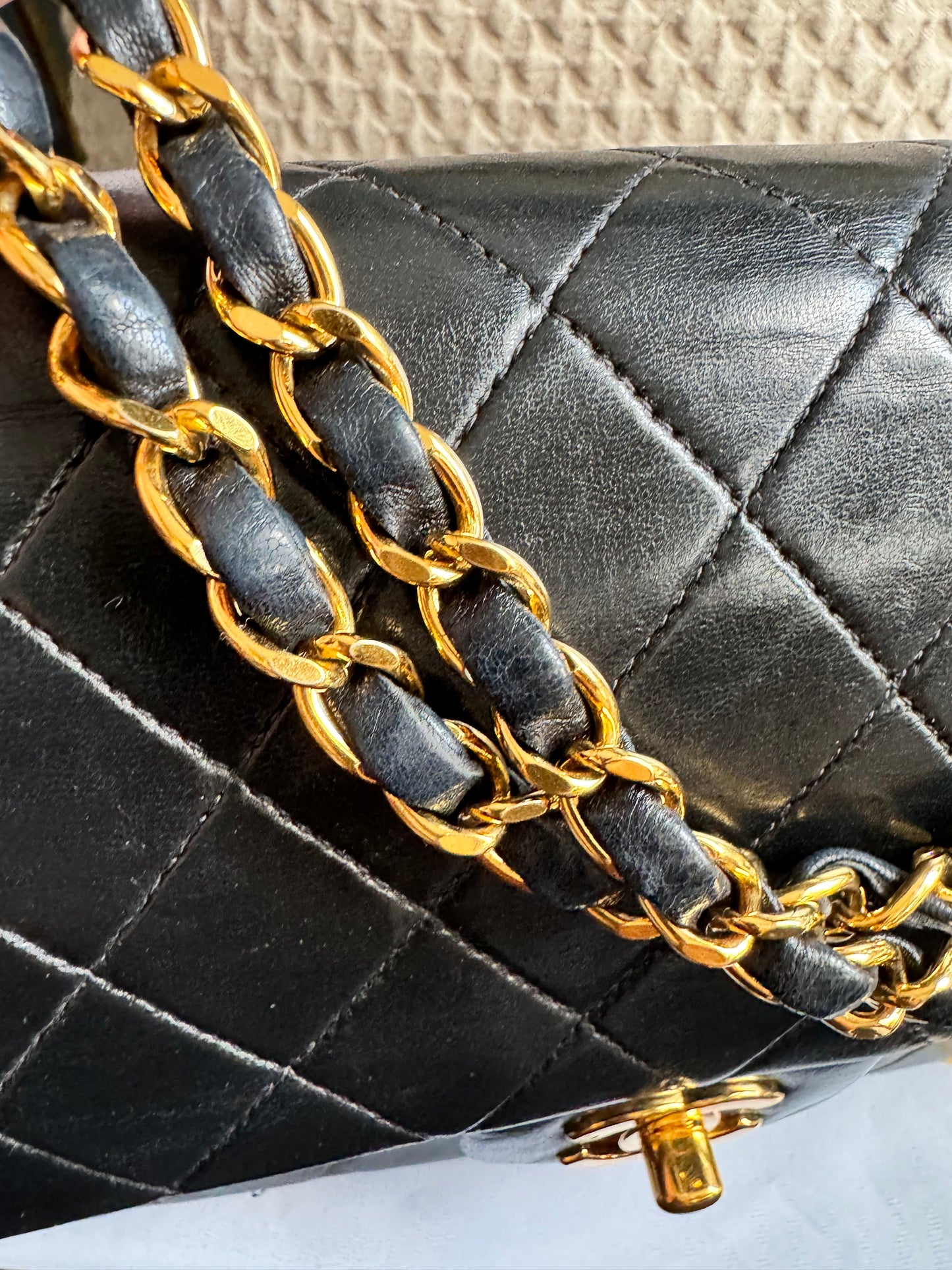 Chanel Vintage Double Flap in Lambskin