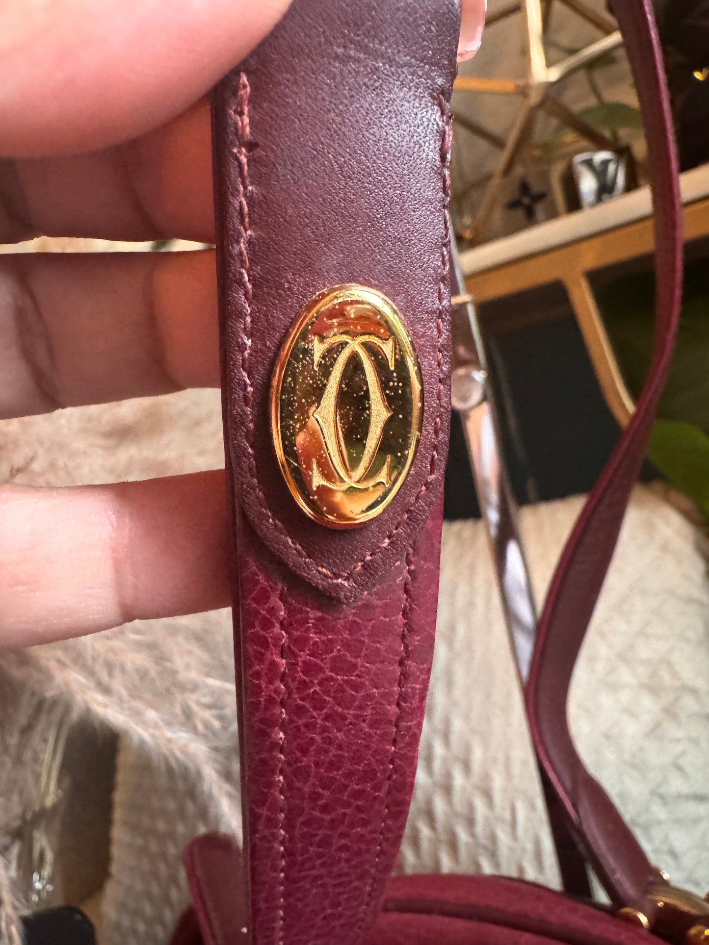 Cartier Vintage Camera Bag