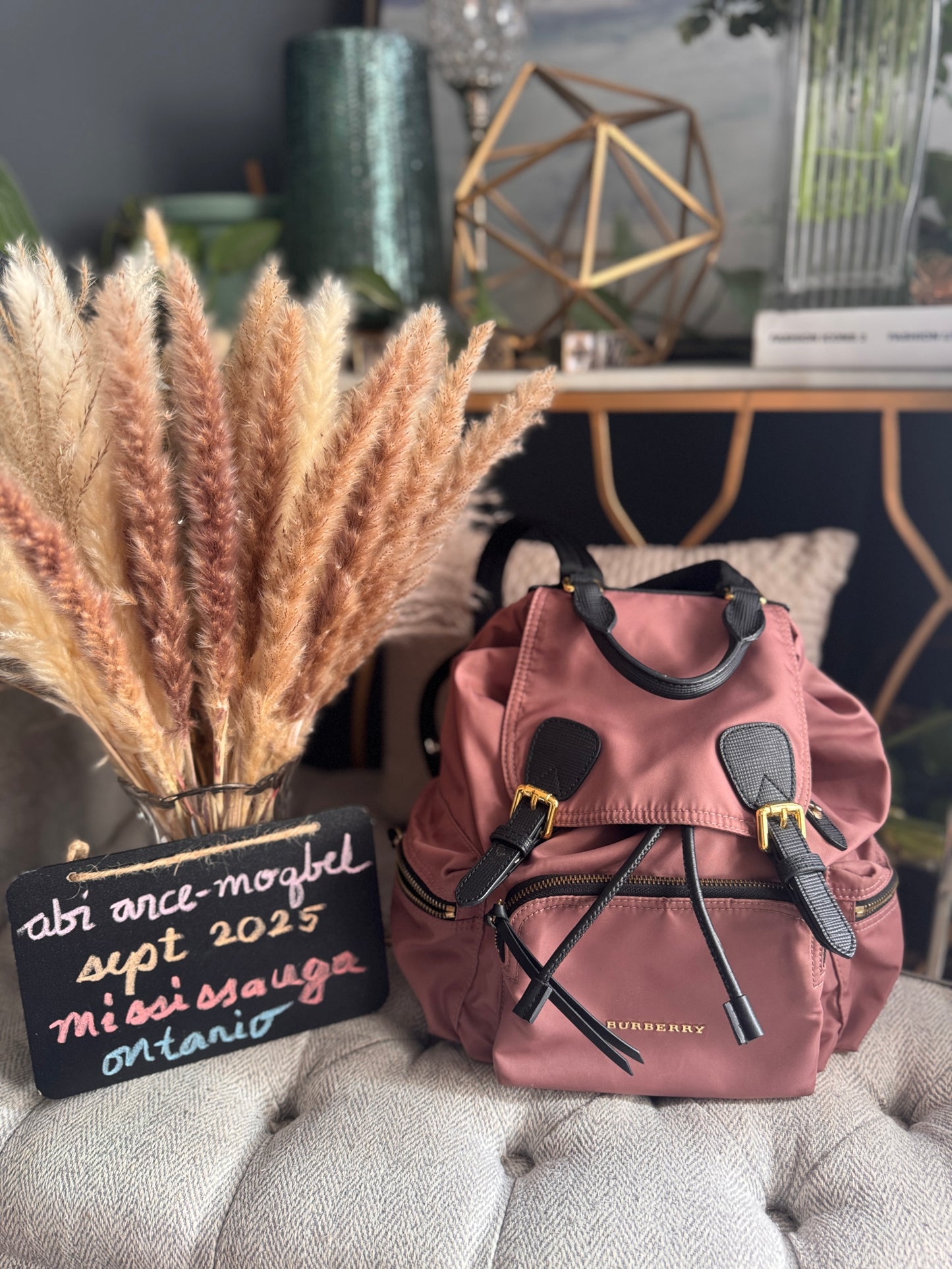 Burberry Nylon Small Rucksack/Backpack