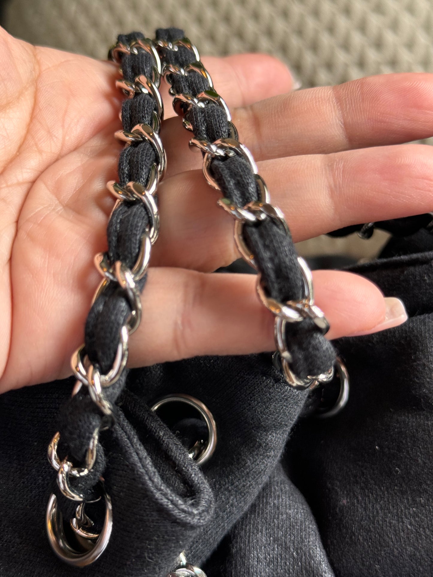 Chanel Jersey Cabas Tote