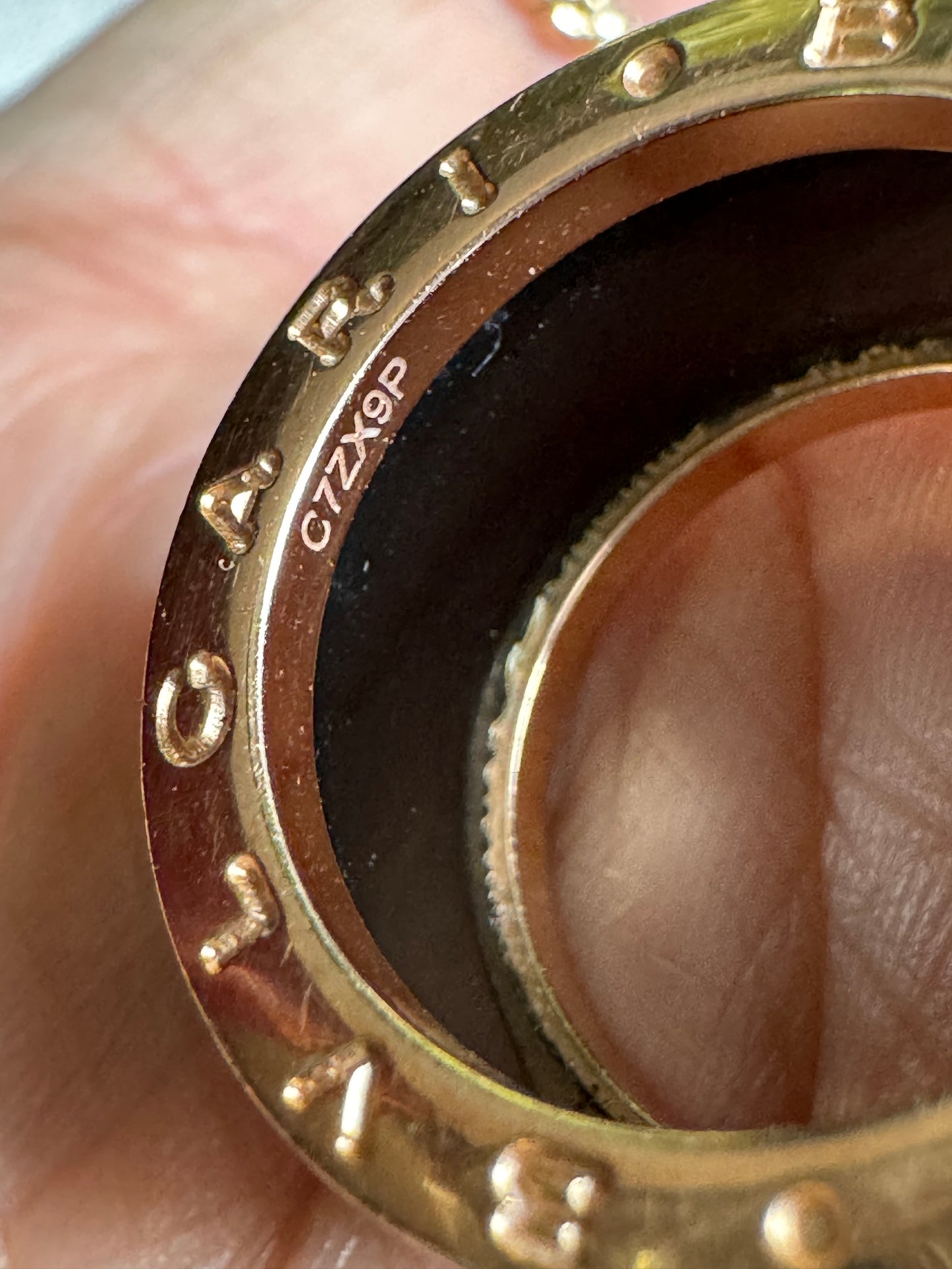 Bulgari B Zero 1 Ring in Rose Gold and Black Ceramic