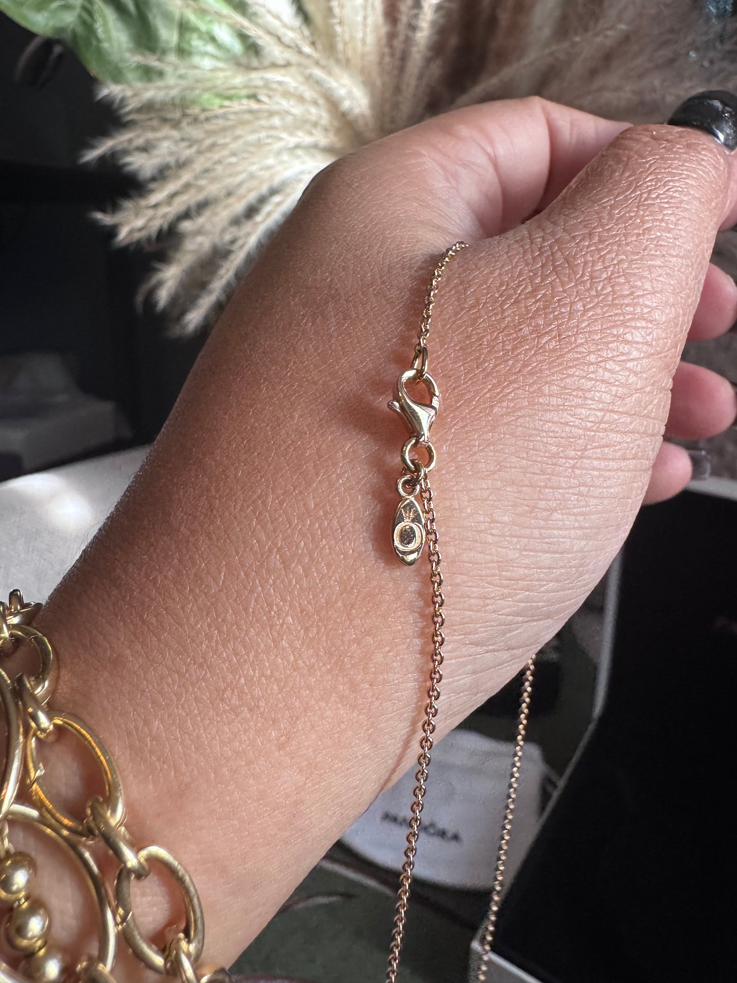 Pandora 14k Gold necklace