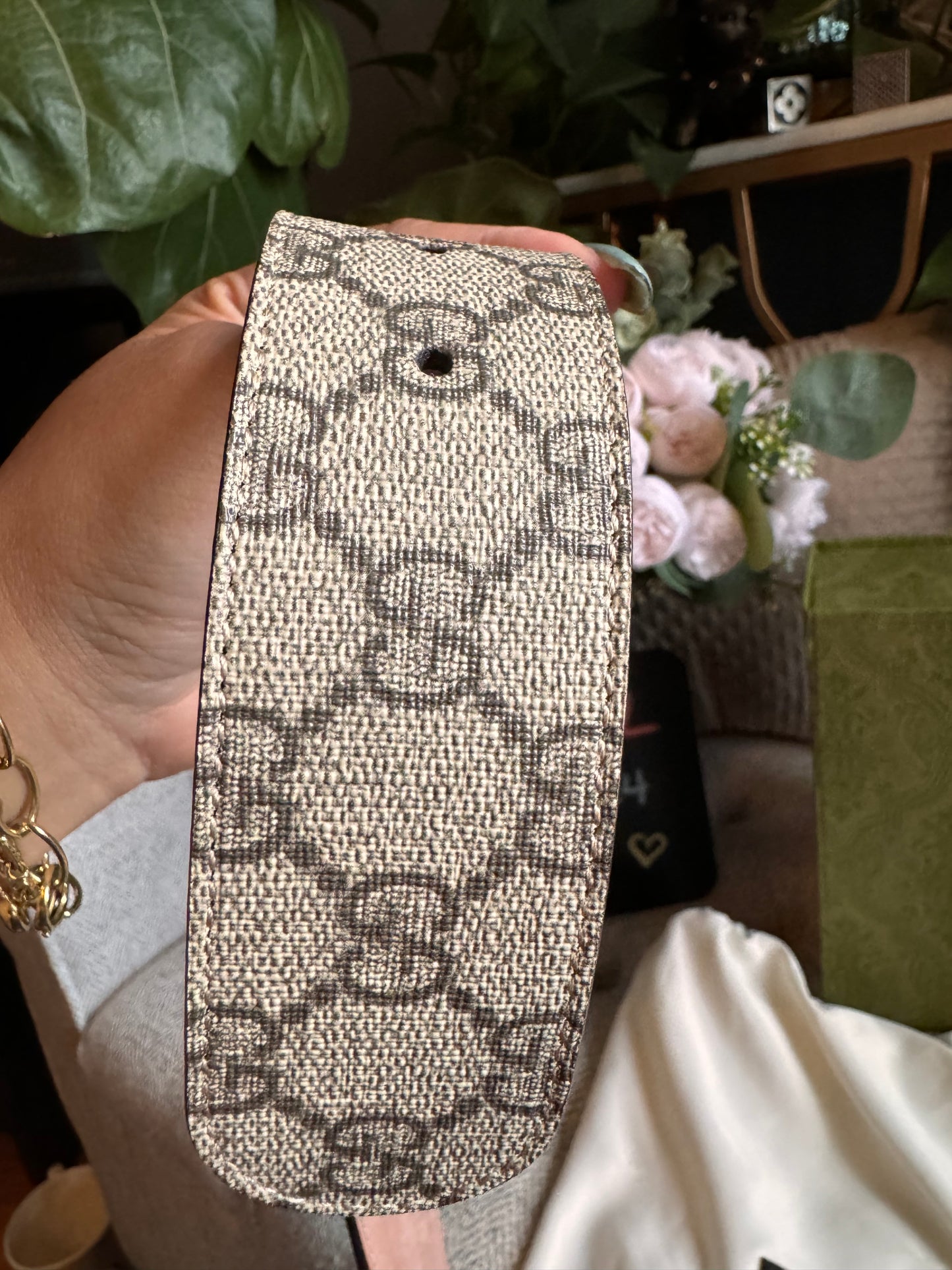 Gucci interlocking monogram belt