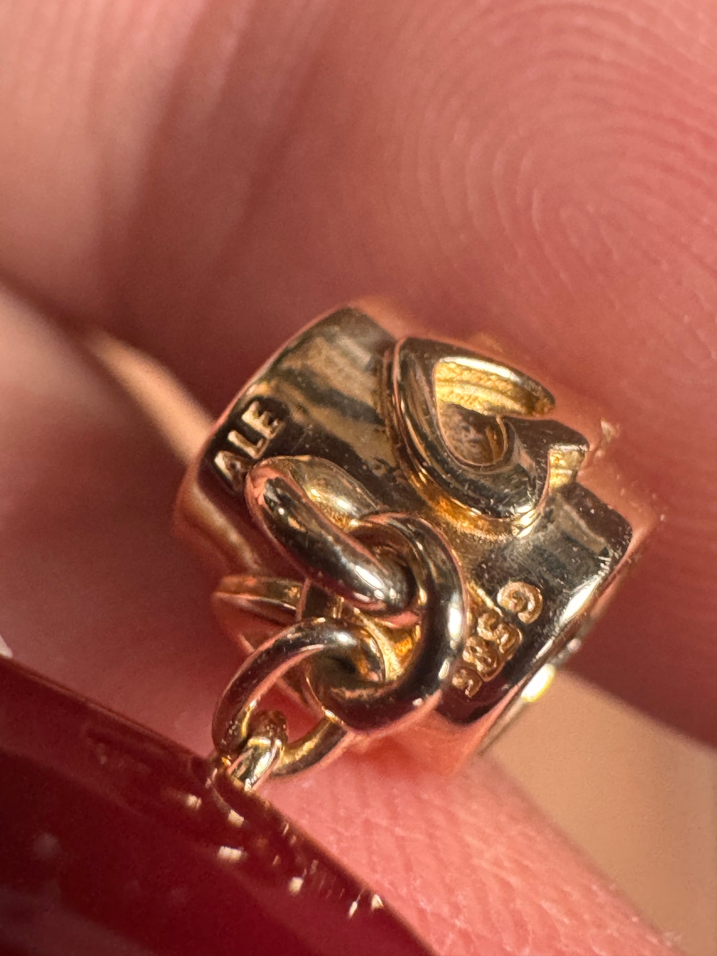 Pandora 14k Solid Gold Safety Chain