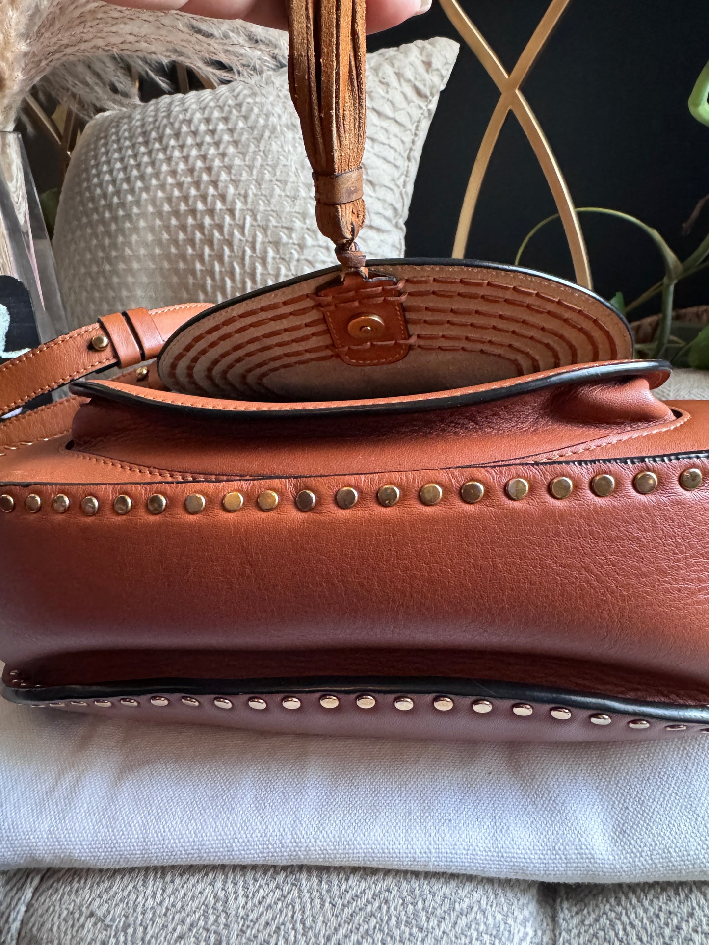 Chloe Hudson Saddle Bag