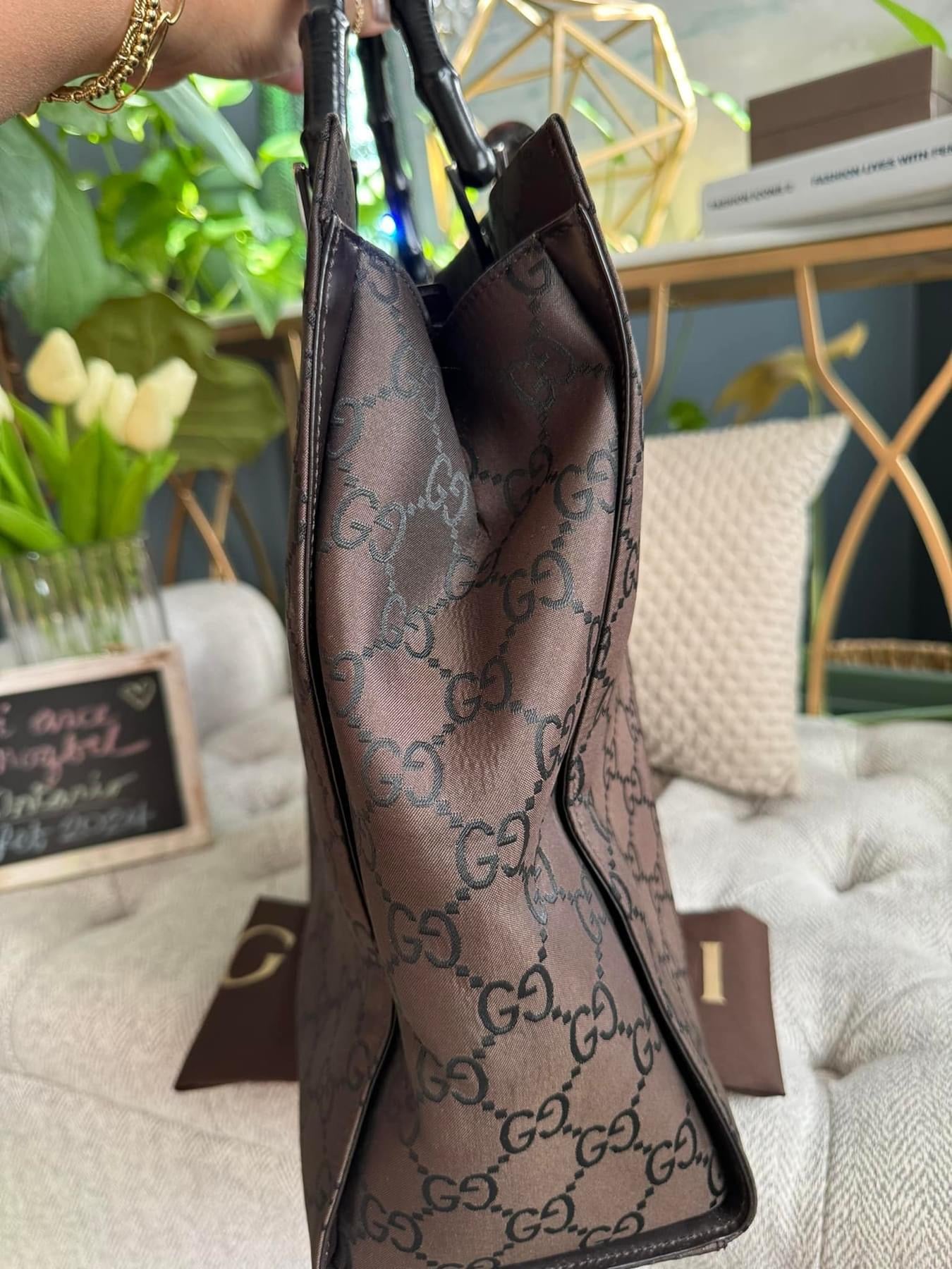 Gucci Bamboo Handle tote