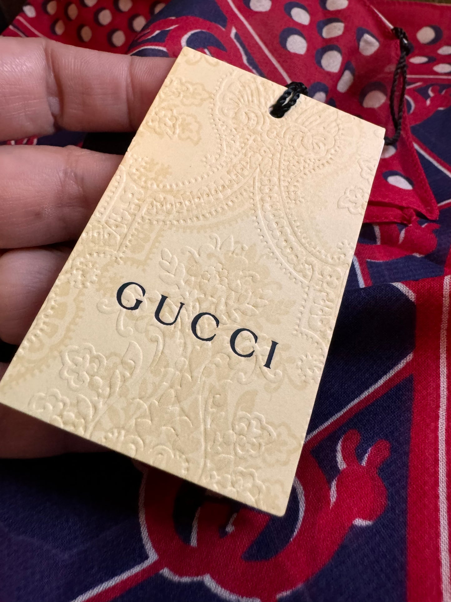 Gucci Scarf/Handlerchief/Brand New