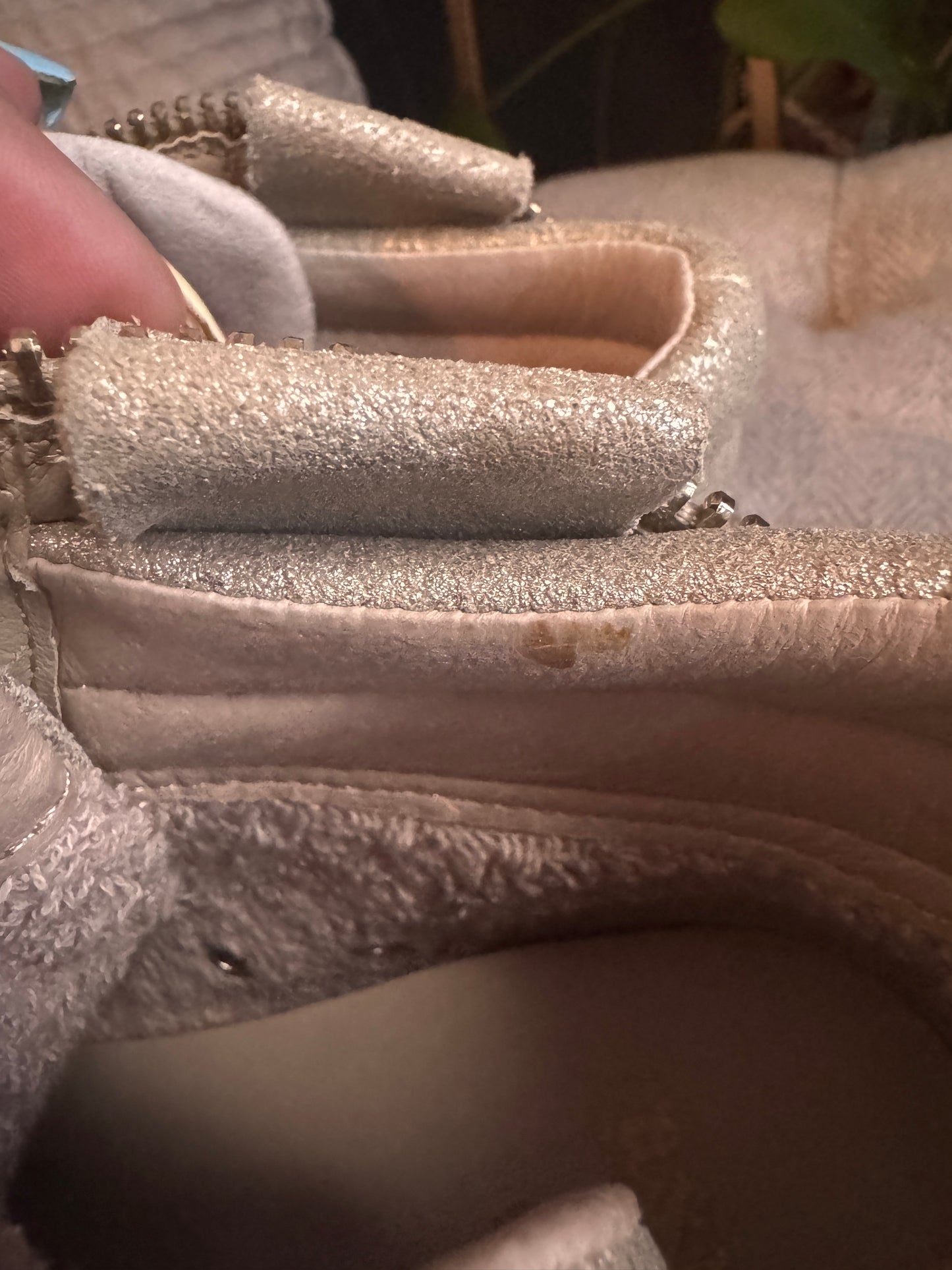 Ash Golden High Tops