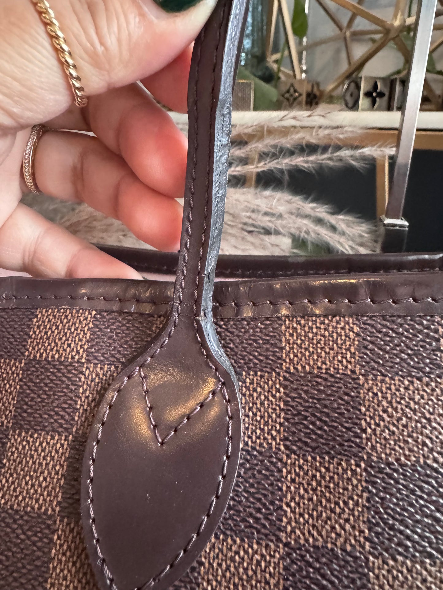 Neverfull MM in Damier Ebene -Rose Ballerine