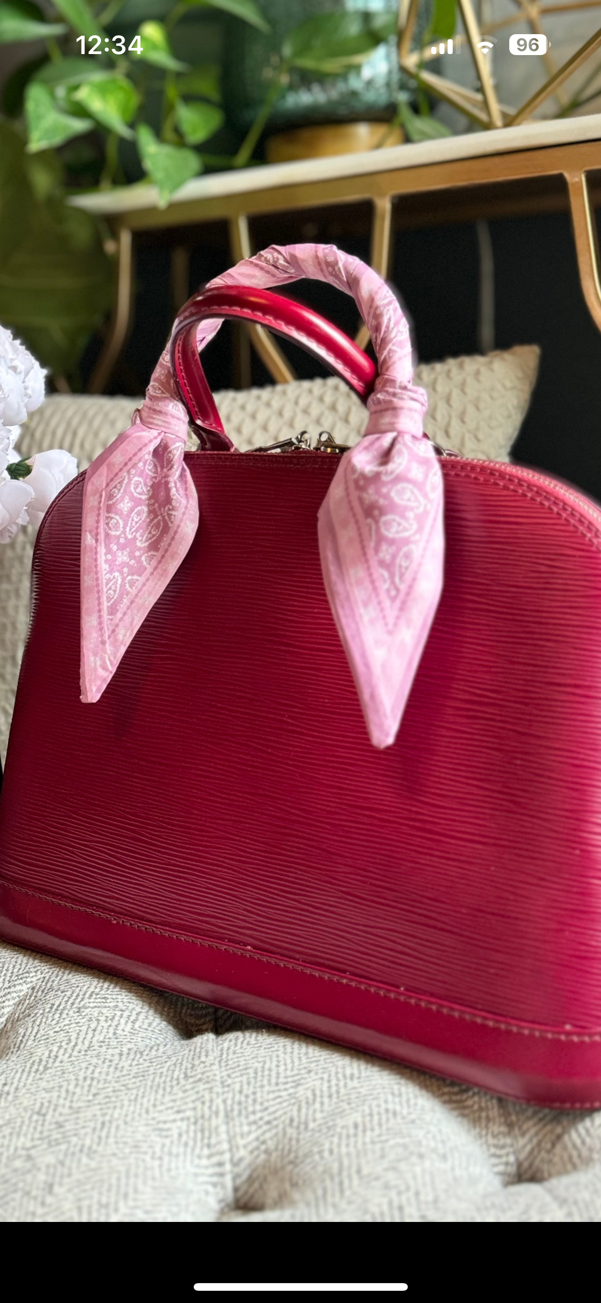 Louis Vuitton Epi Alma PM -New Model (with feet)