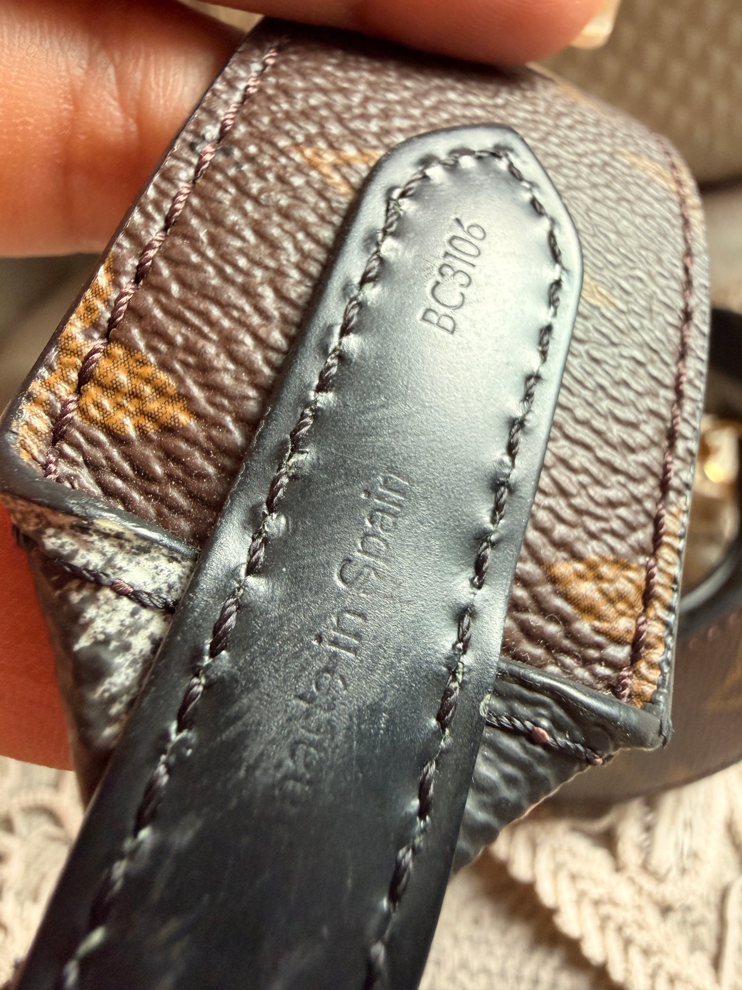 Louis Vuitton LIMITED EDITION Monogram Animal Bandouliere Shoulder Strap