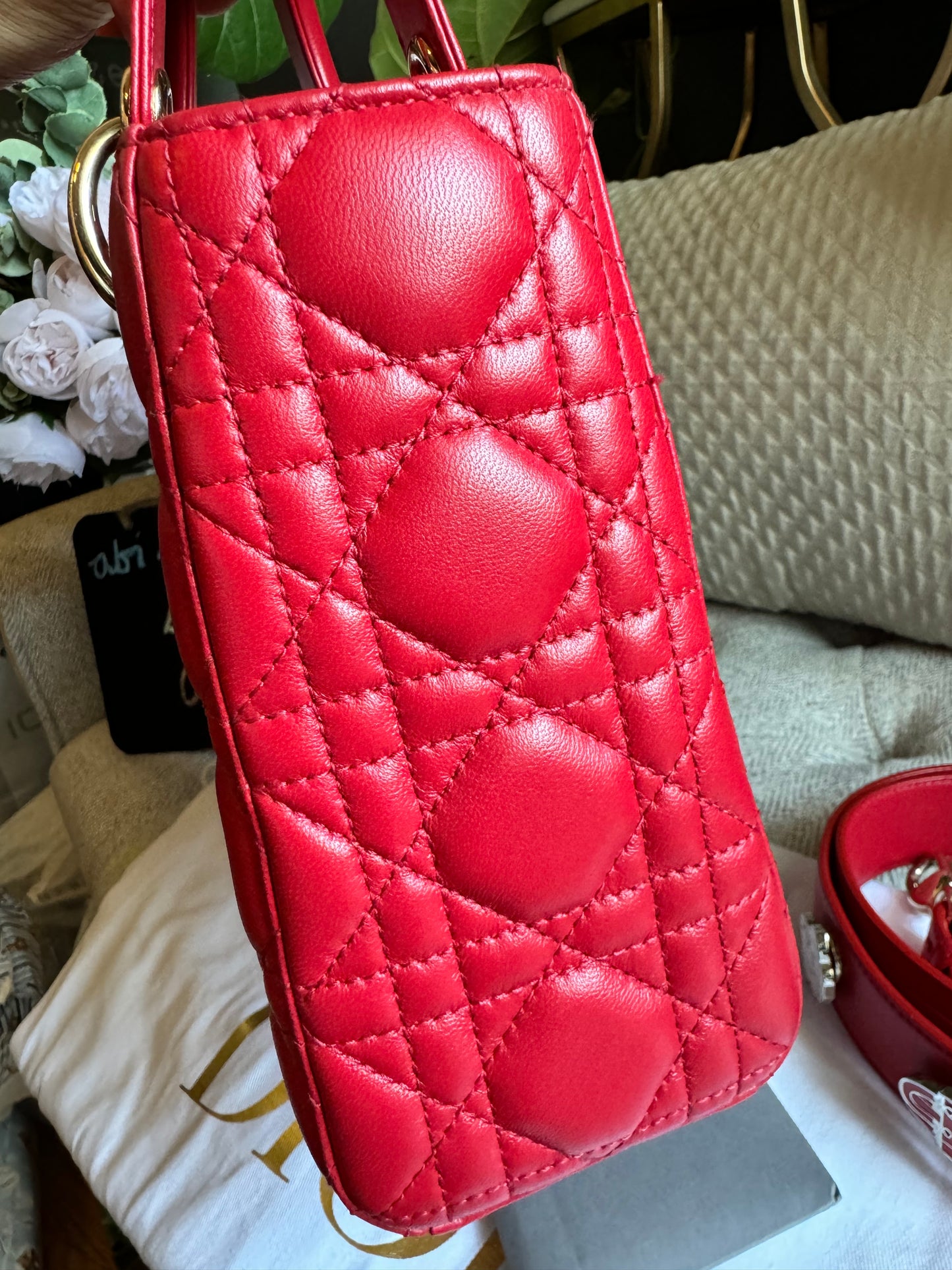 Dior Small Lady Dior My ABC bag