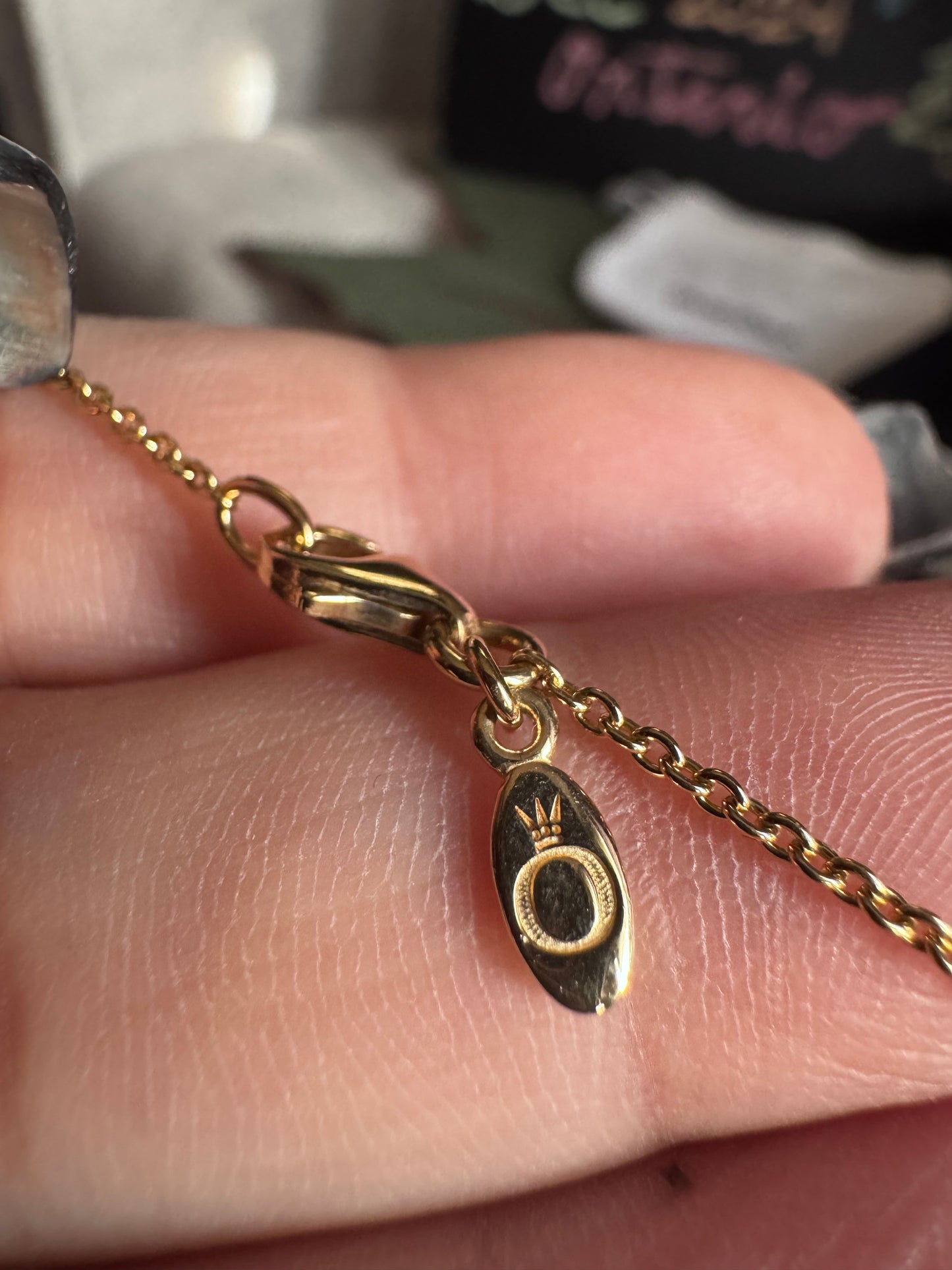 Pandora 14k Gold necklace