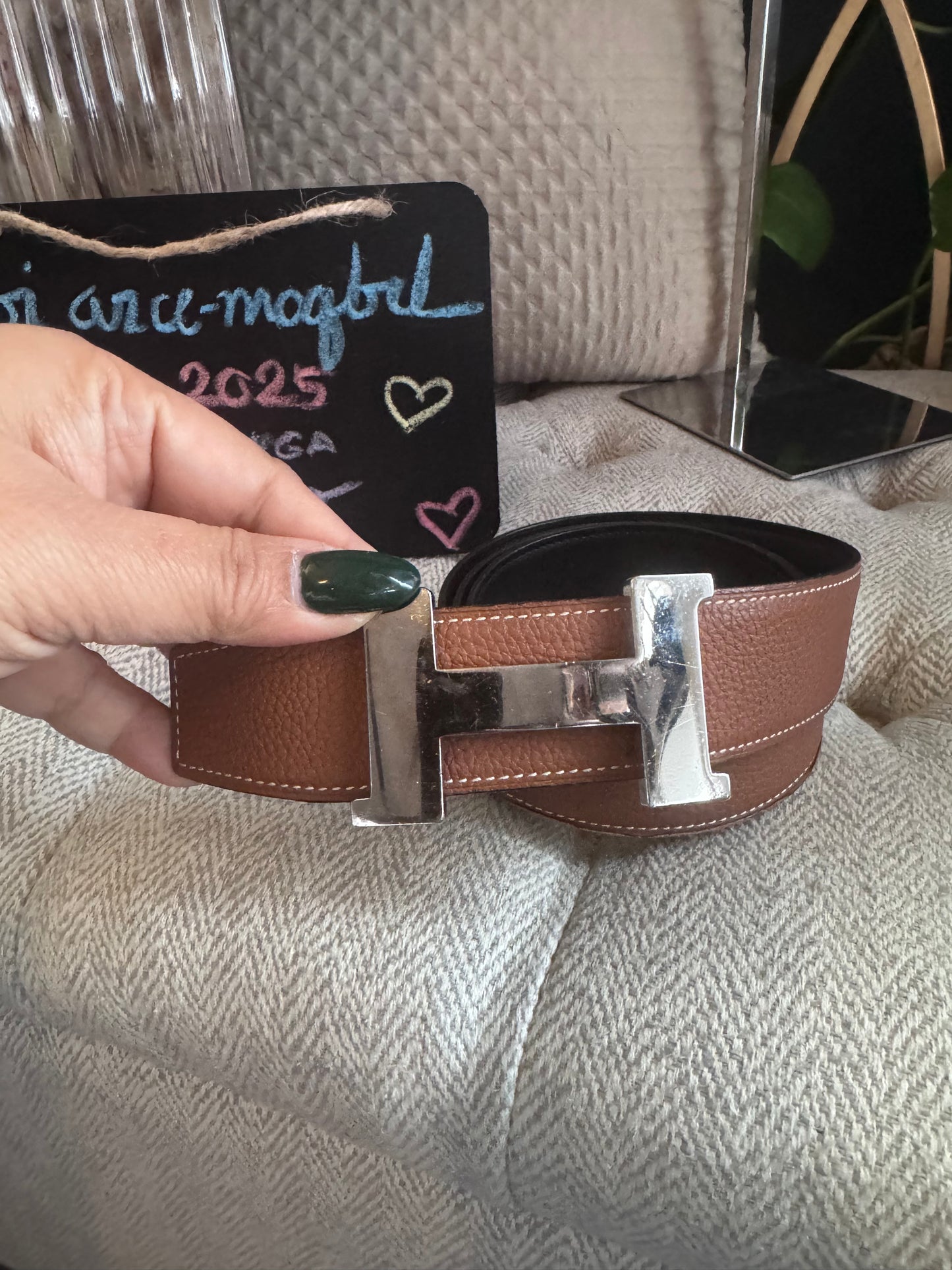 Hermes Constance Belt
