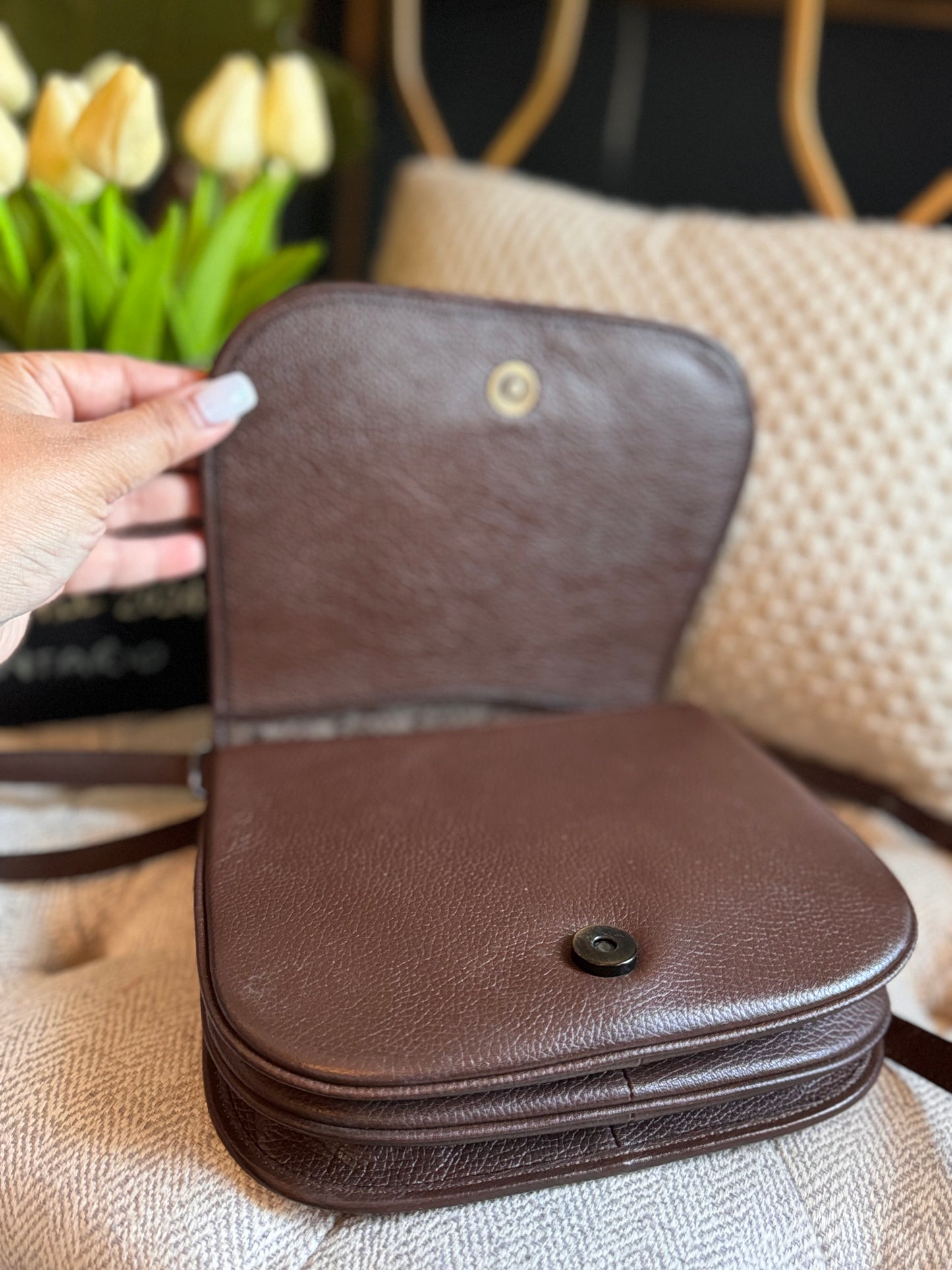 Yves Saint Laurent vintage leather crossbody