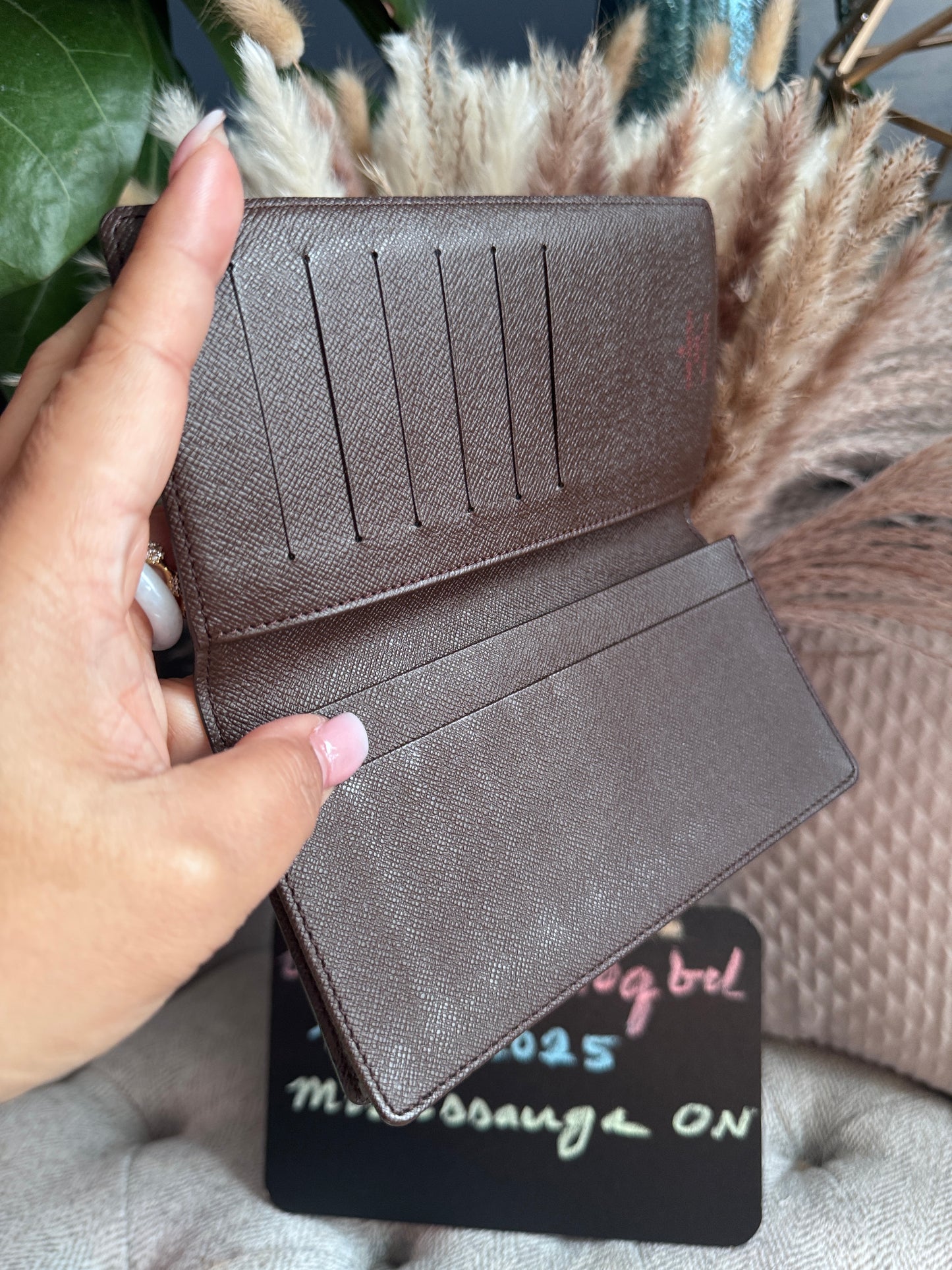 Louis Vuitton Damier Ebene Vintage Bifold