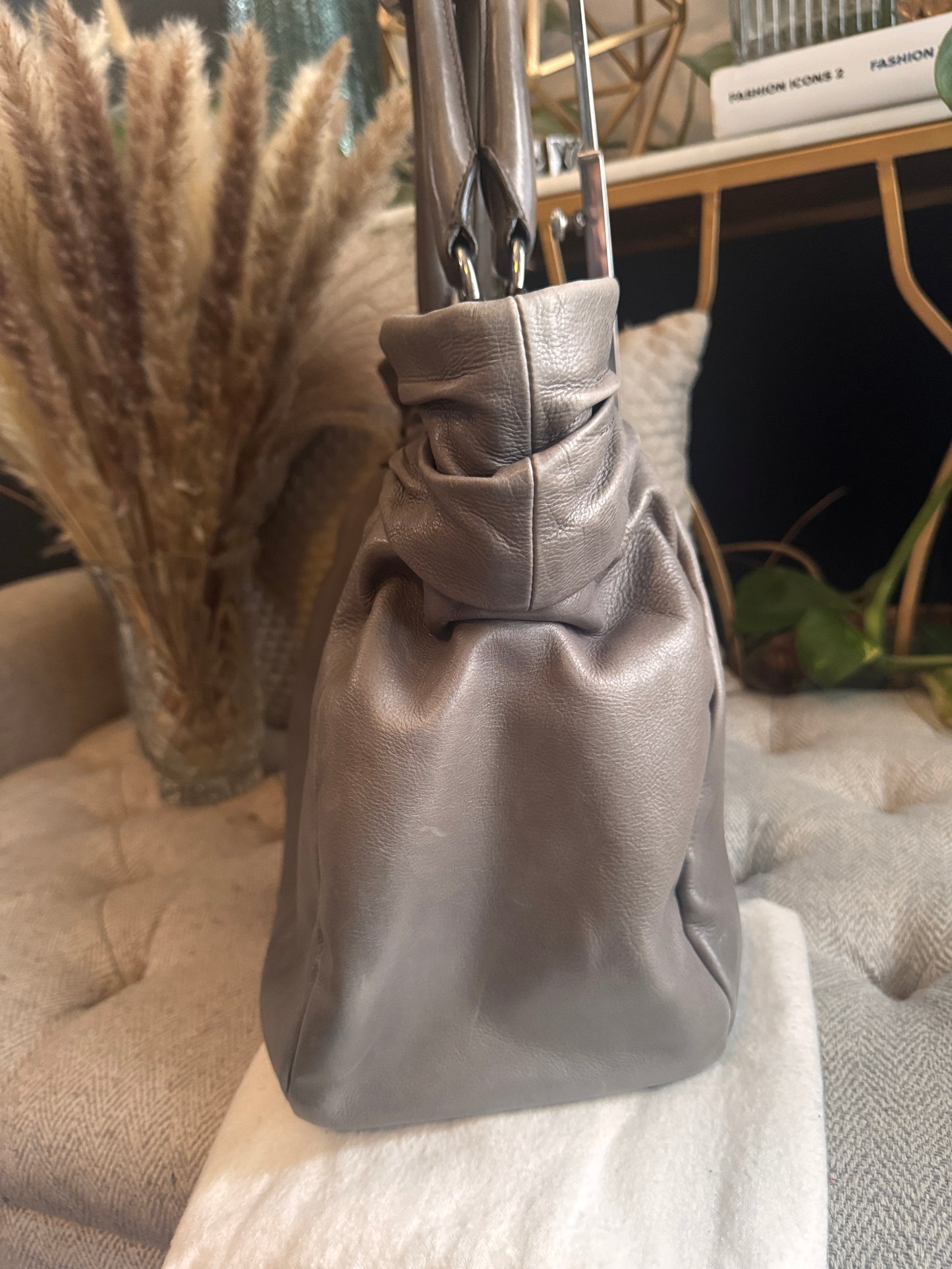 Prada Leather Tote
