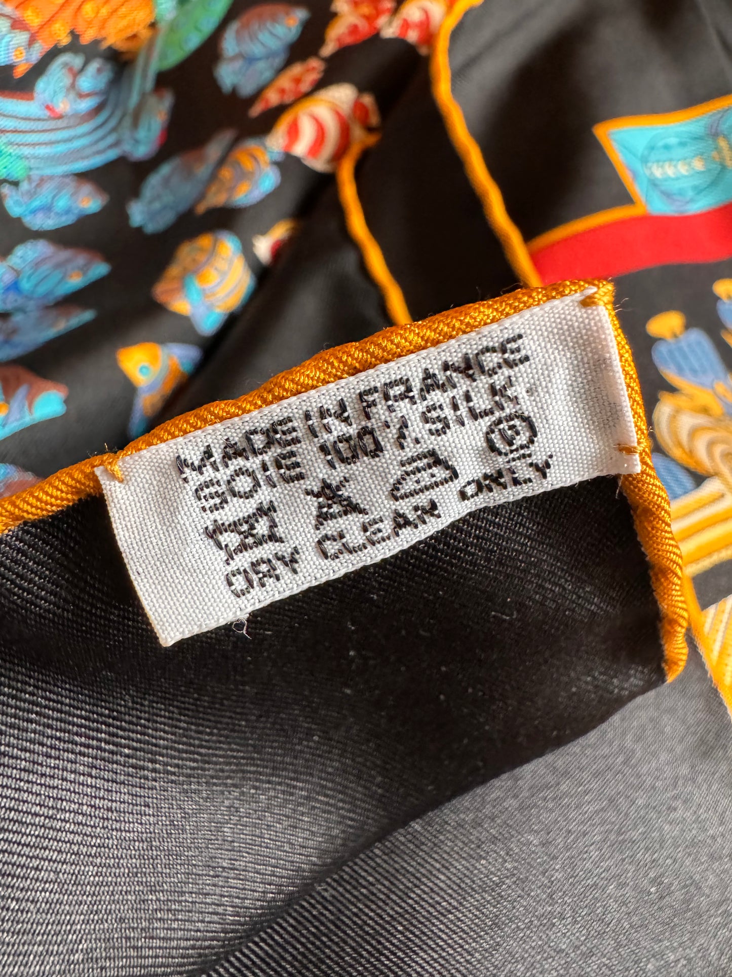 Hermes Silk Scarf
