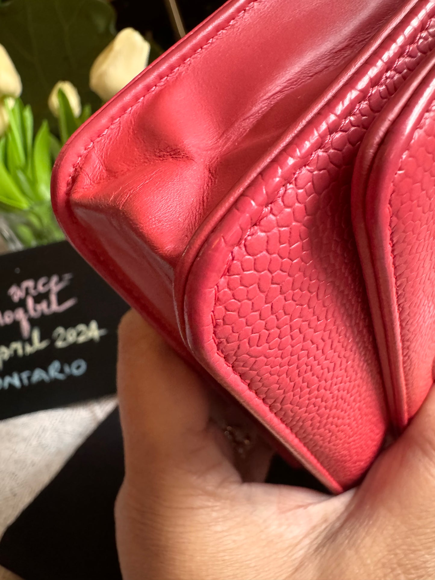 Chanel WOC Caviar in GOLD Hardware