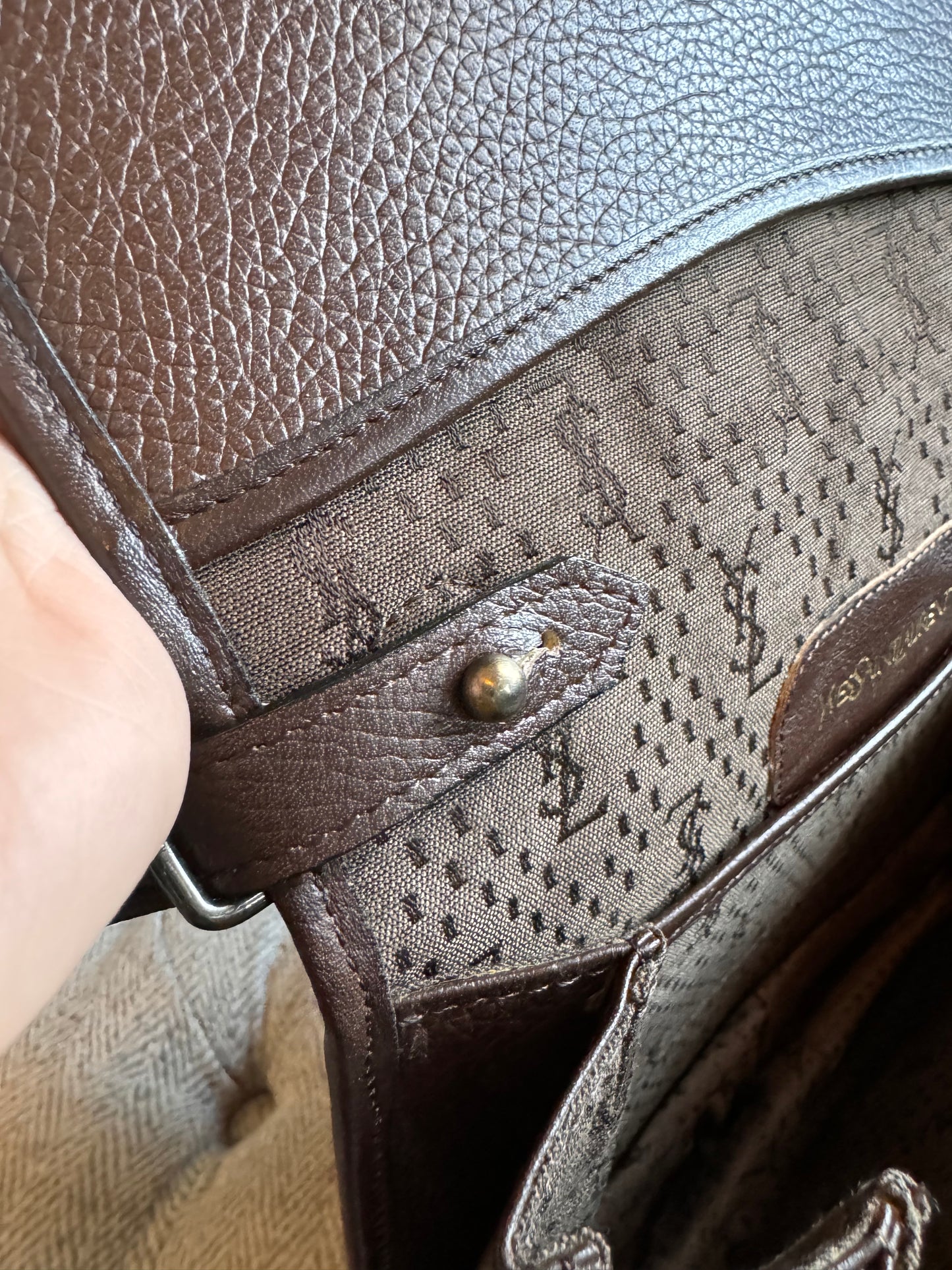 Yves Saint Laurent vintage leather crossbody