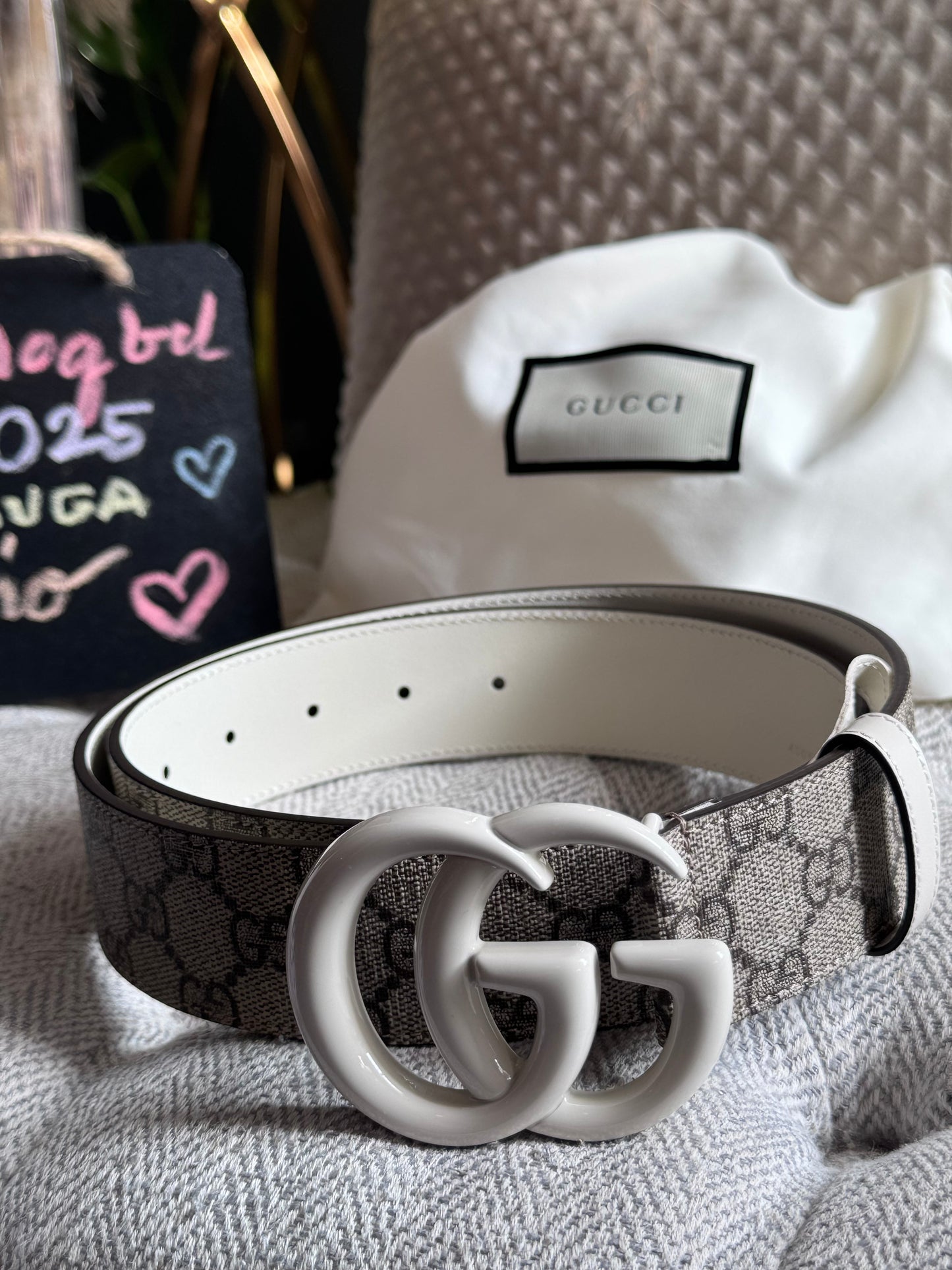 Gucci Marmont Belt-size85