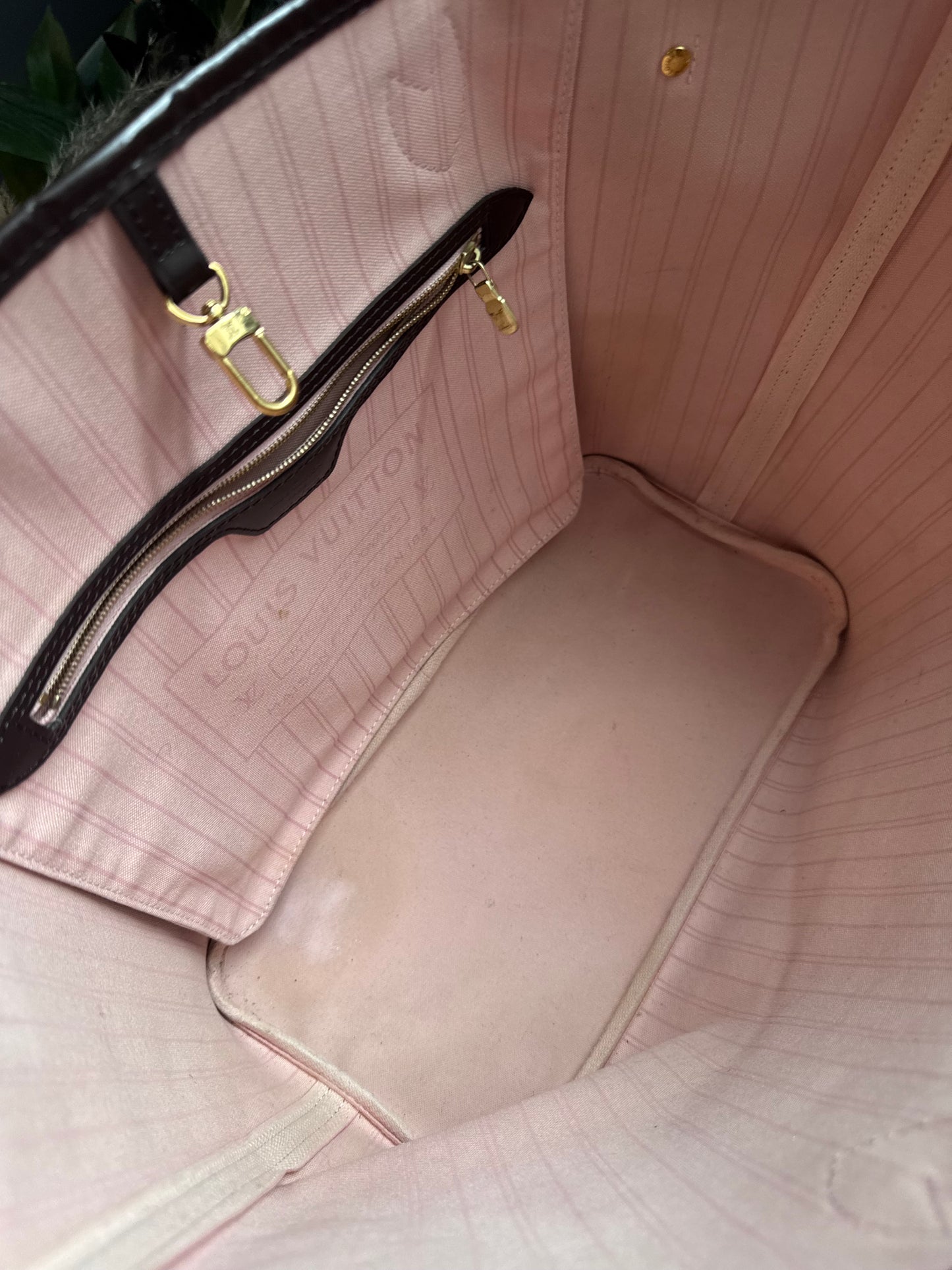 Neverfull MM in Damier Ebene -Rose Ballerine