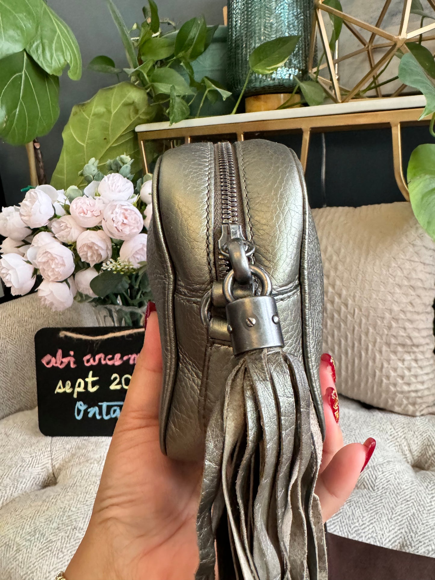Gucci Soho Disco in Pewter