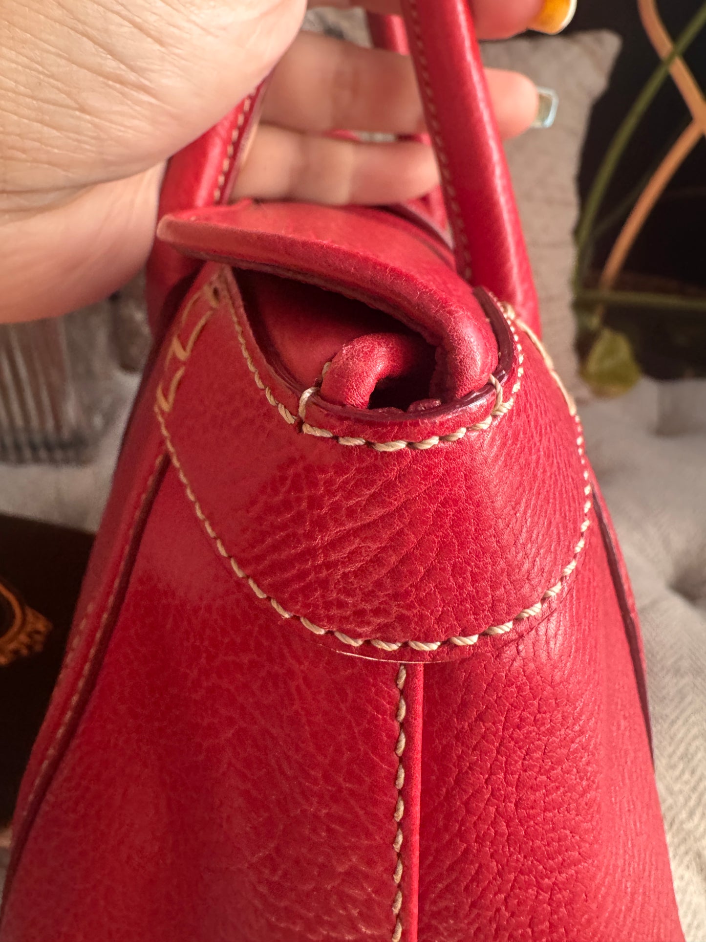 Tod’s Vintage Leather Shoulder Bag