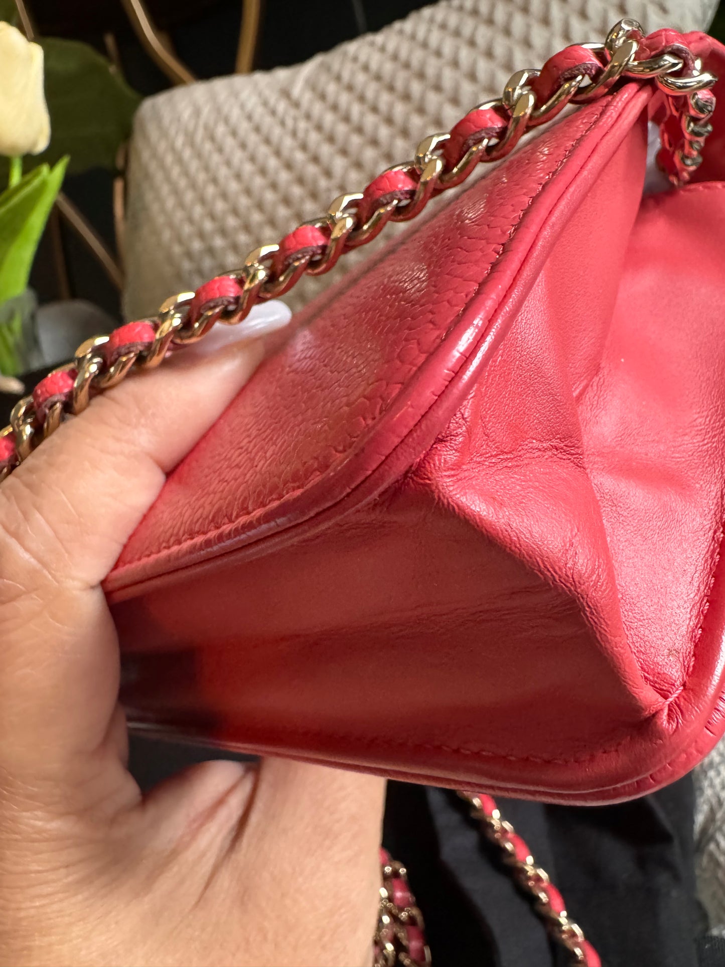 Chanel WOC Caviar in GOLD Hardware