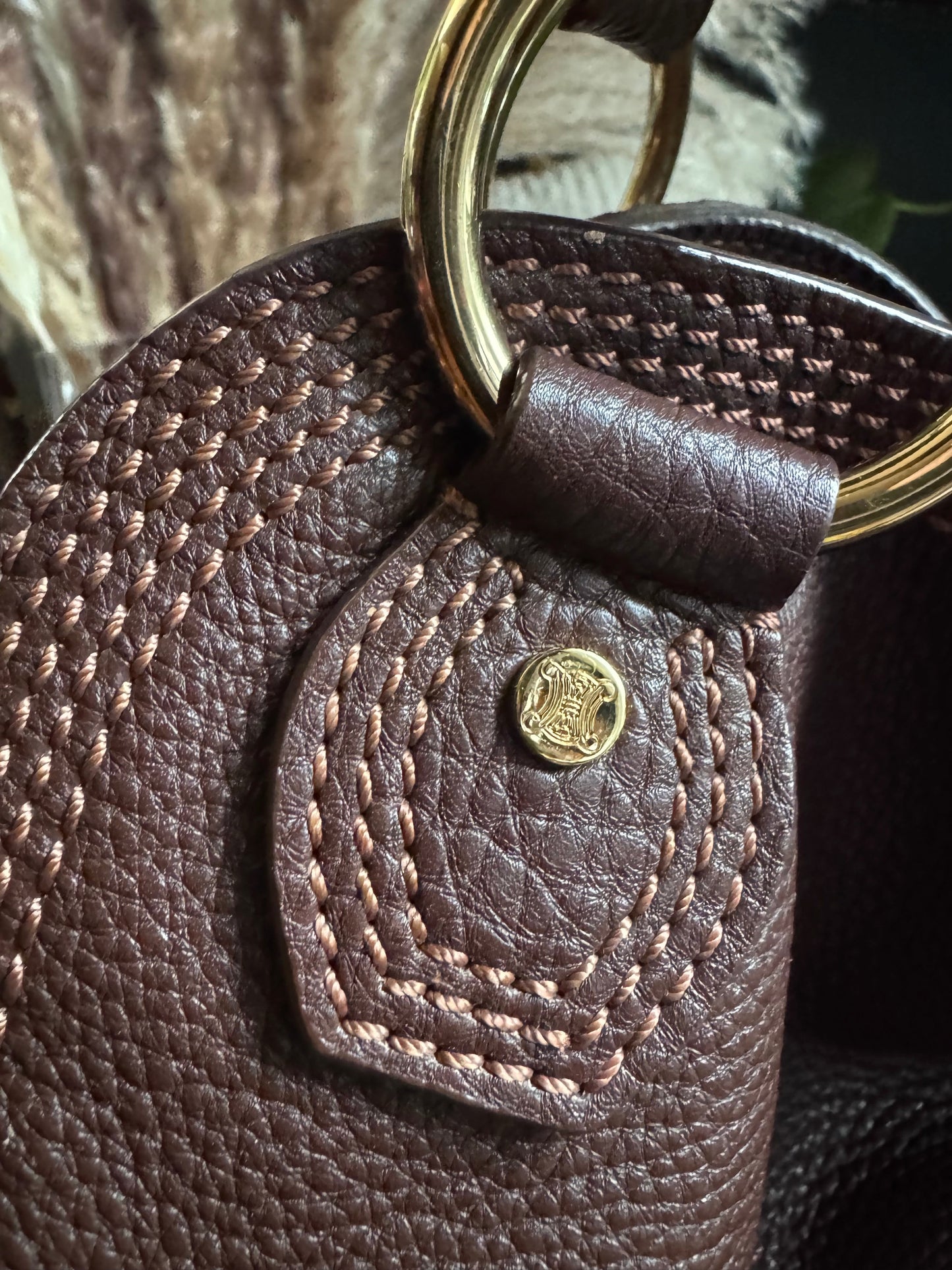 Celine Vintage Hobo shoulder bag