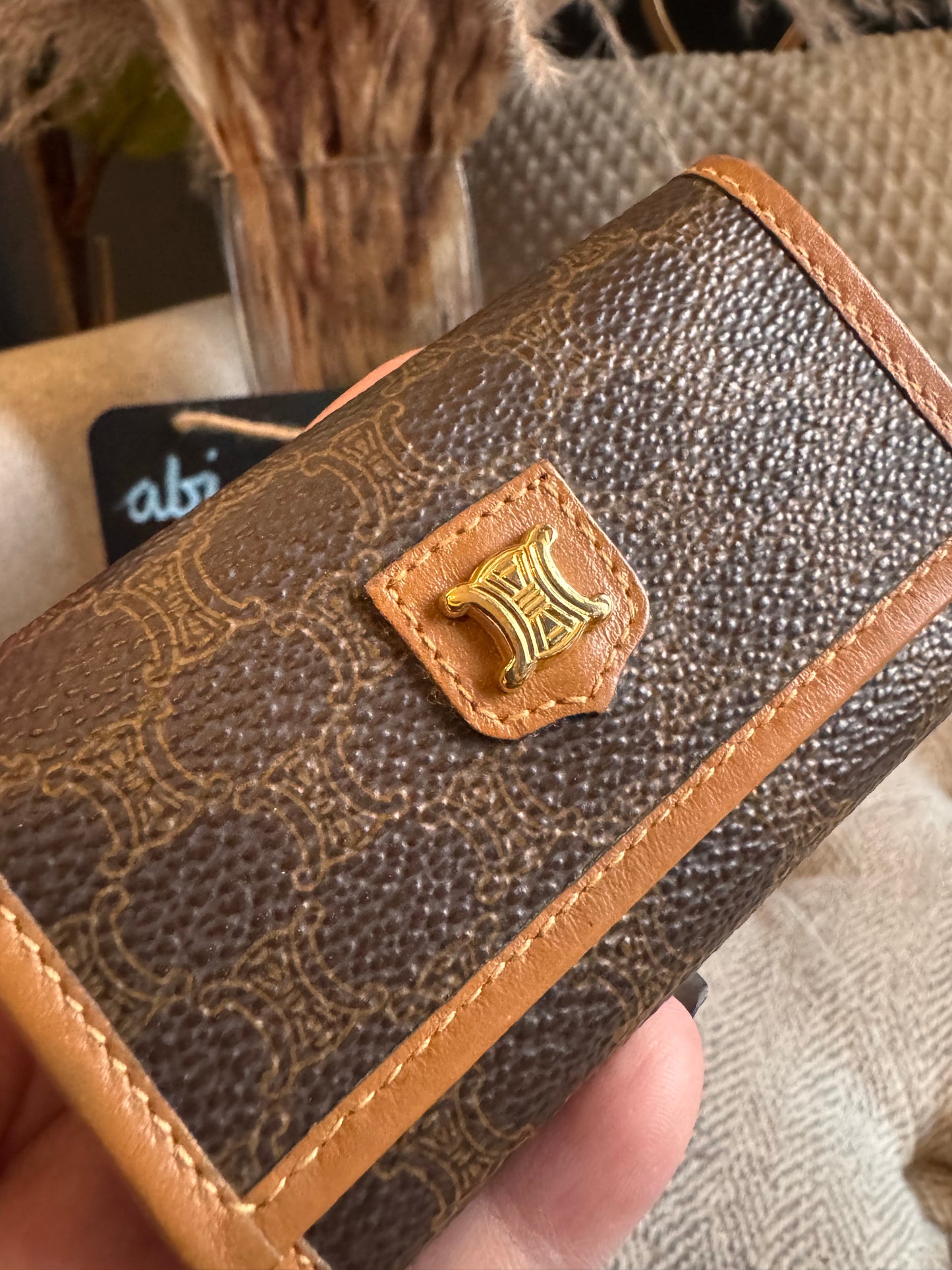 Celine Vintage Macadam 6-Keyholder