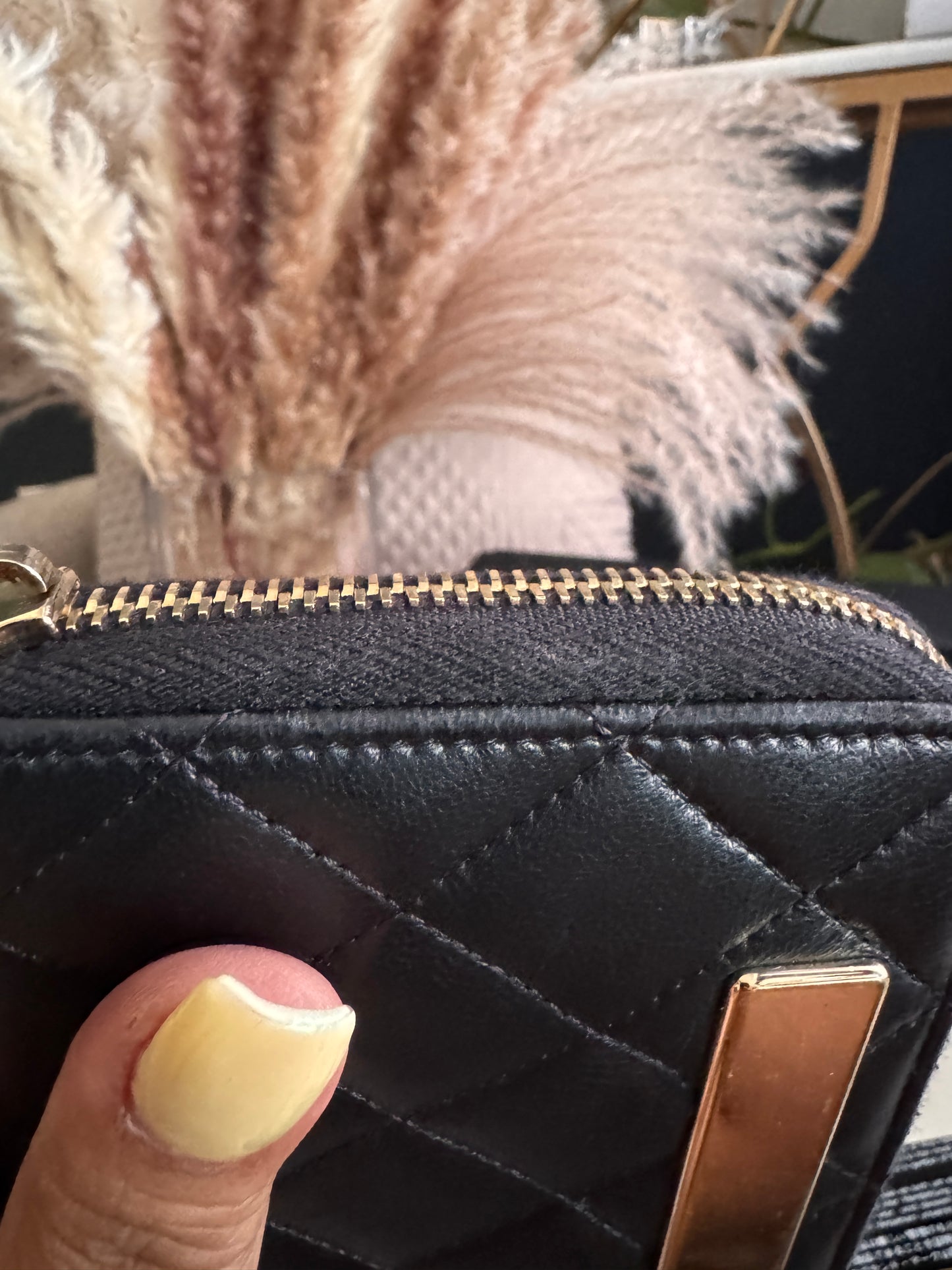 Chanel Trendy Zippy Wallet -Black GHW