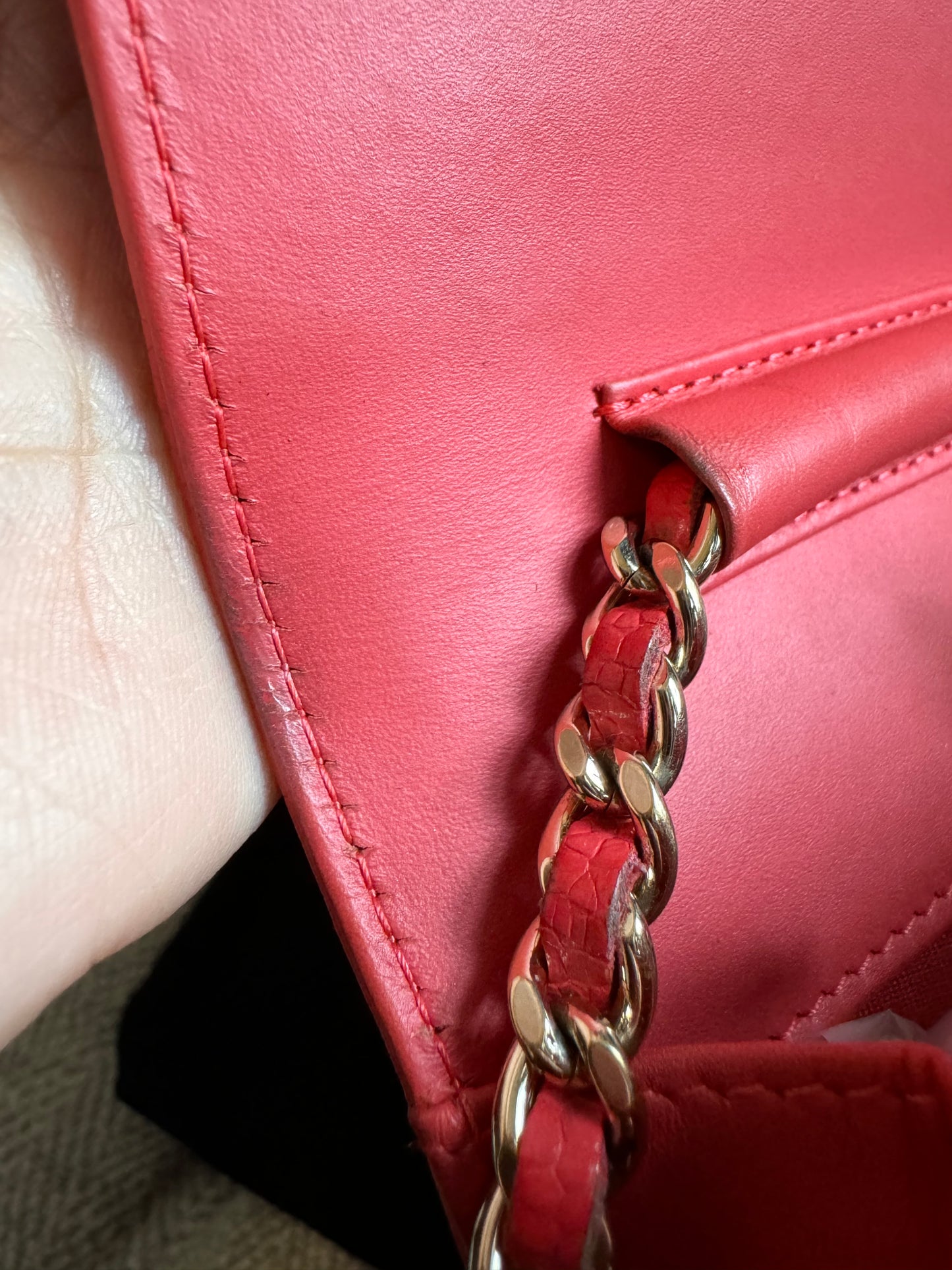 Chanel WOC Caviar in GOLD Hardware