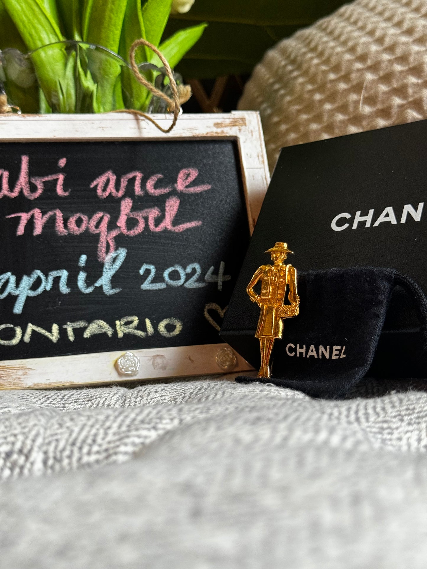 Chanel Mademoiselle Brooch