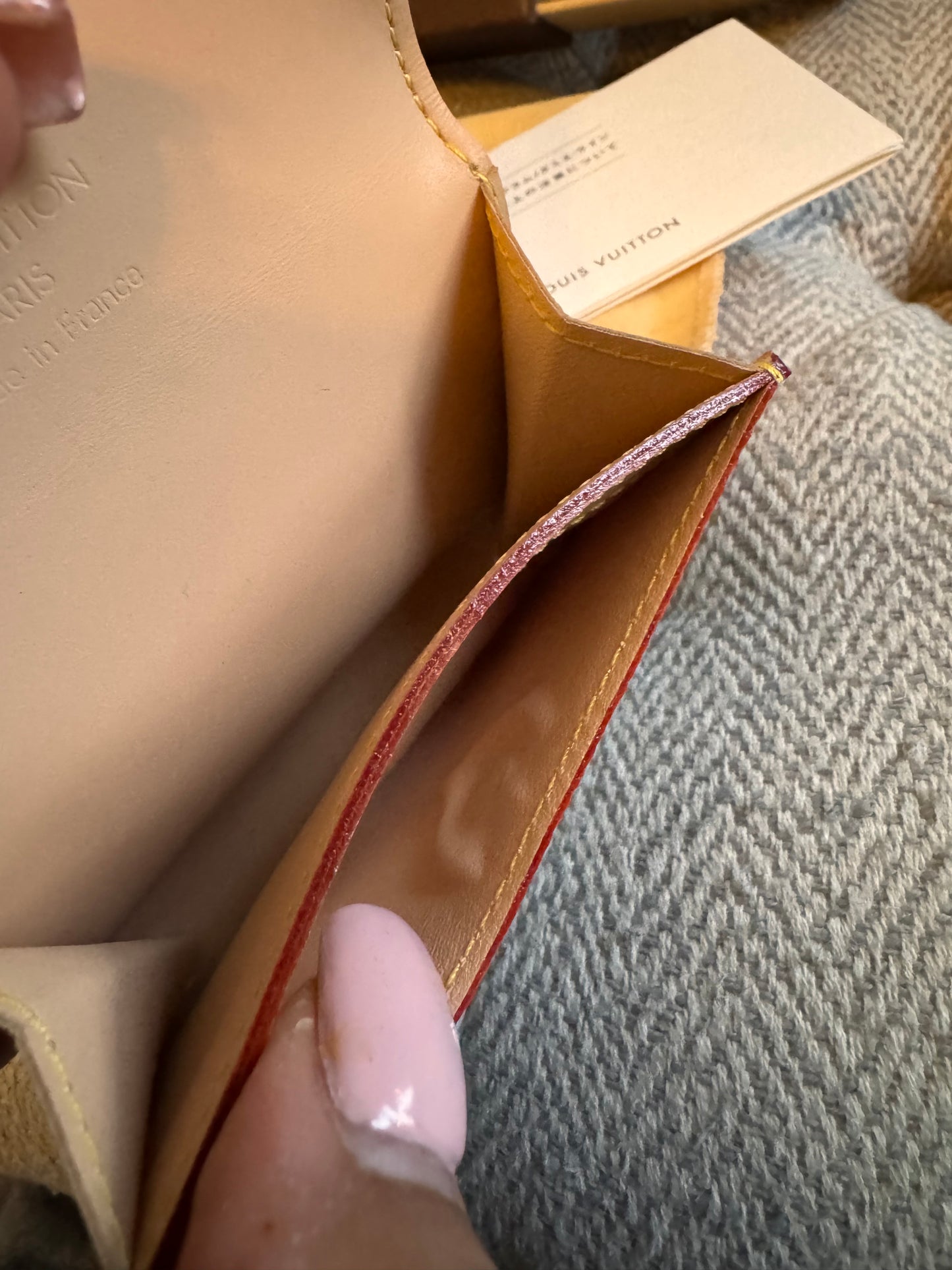 Louis Vuitton x Takashi Murakami Multicolor Business Cardholder in Blanc