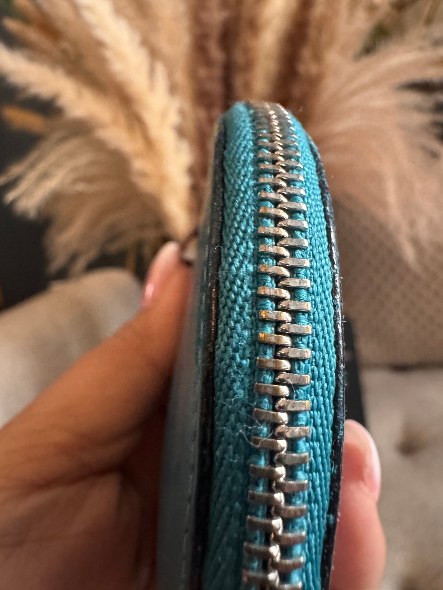 Loewe Leather Round Coin Purse