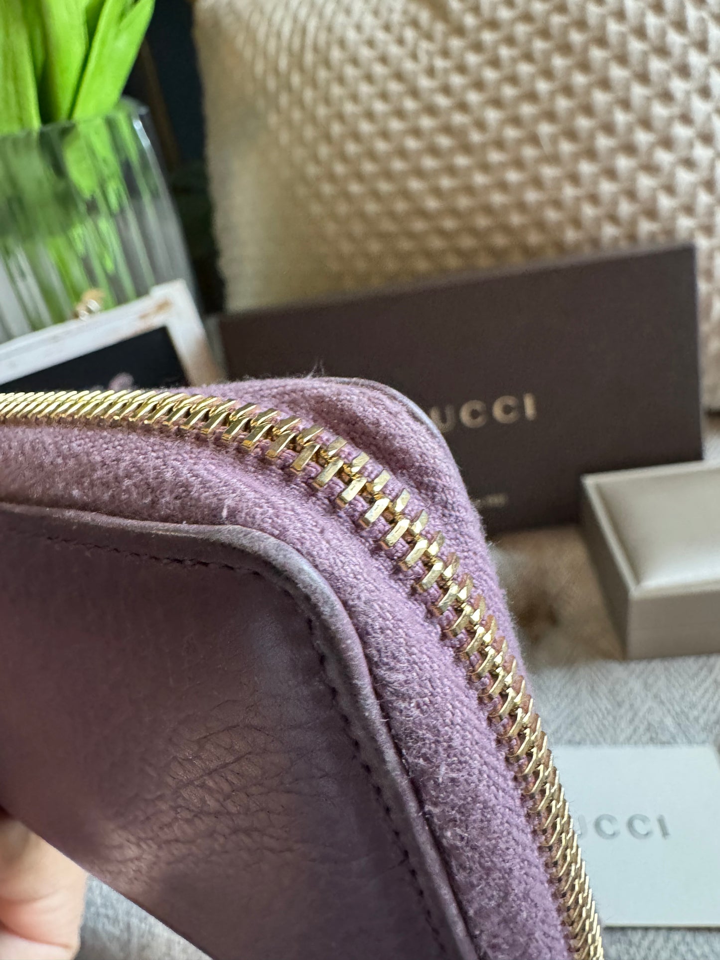 Gucci Bamboo Zippy wallet