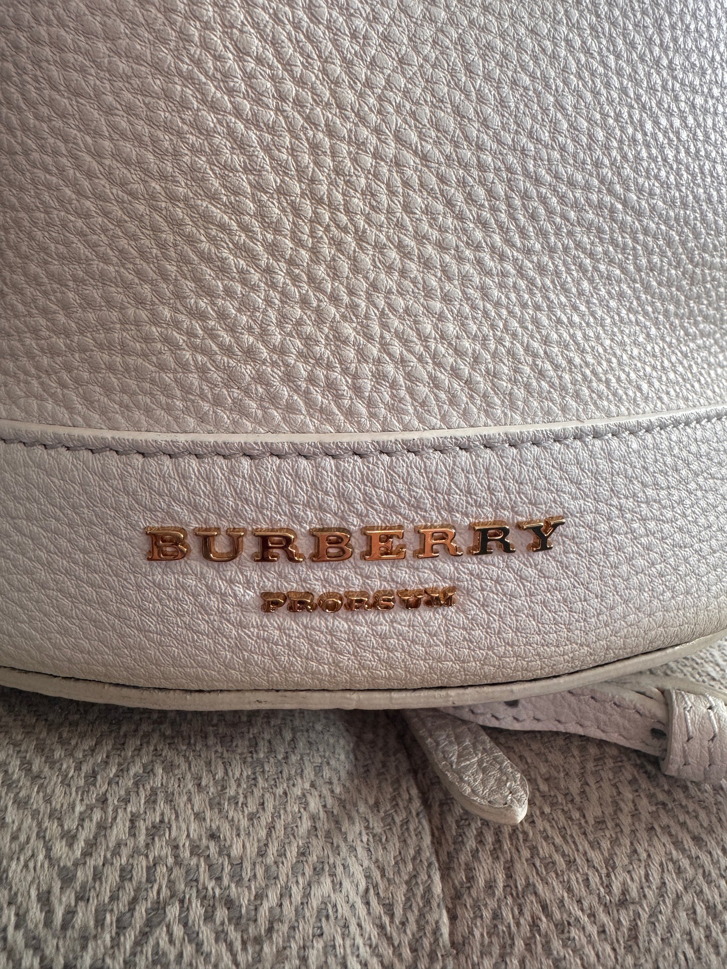 Burberry Prorsum Leather Backpack